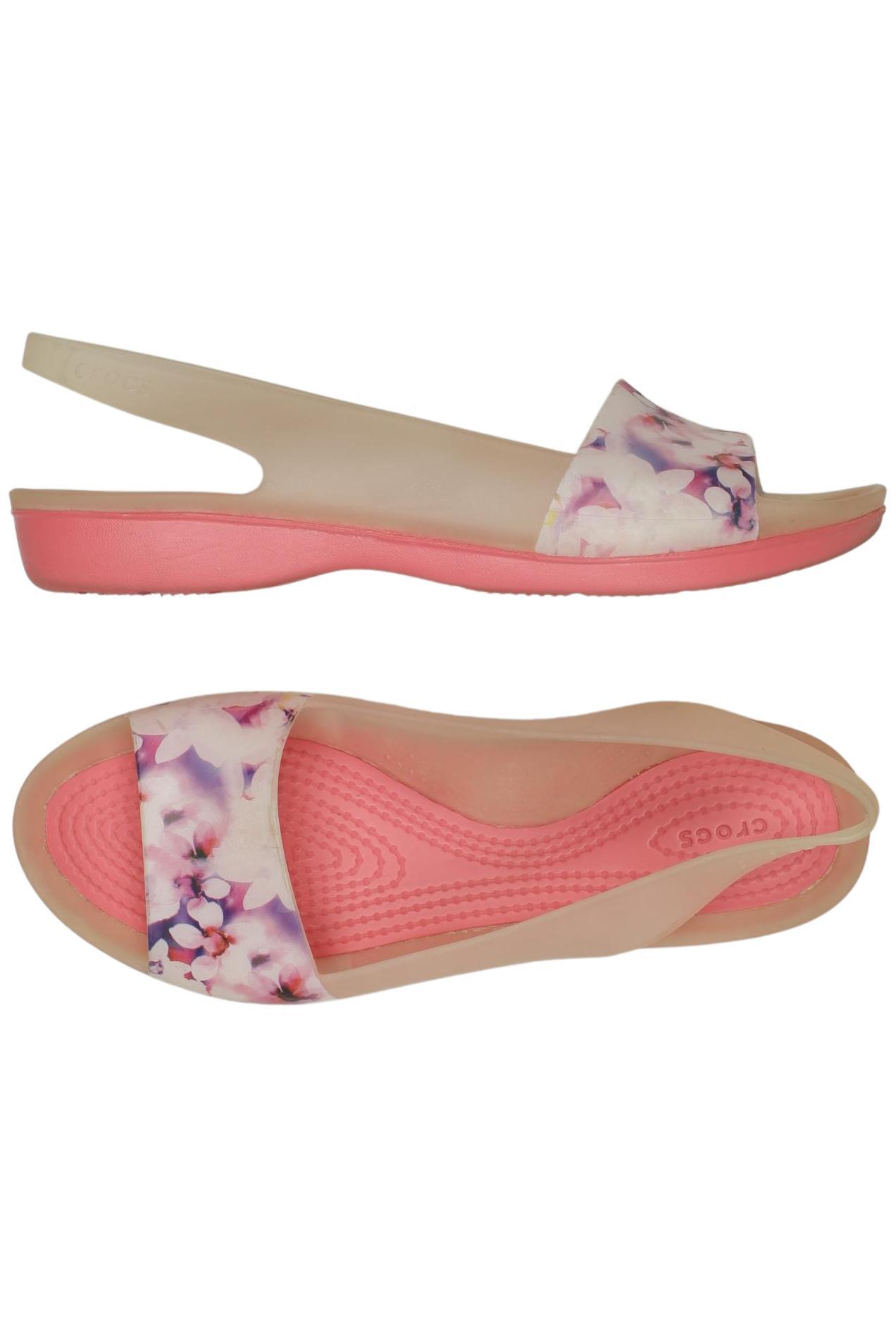 

Crocs Damen Sandale, pink, Gr. 6