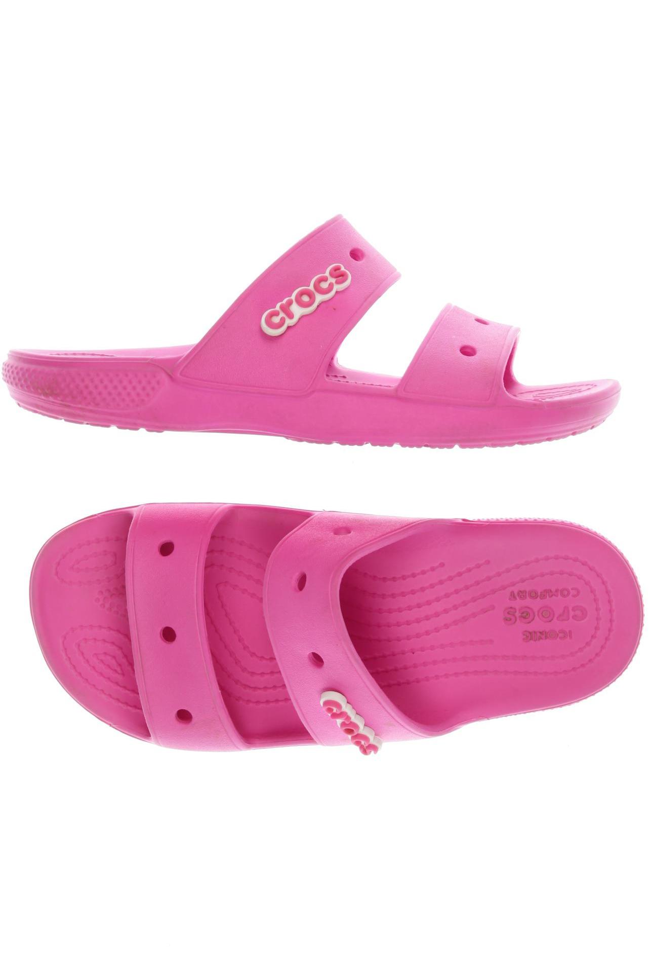 

Crocs Damen Sandale, pink, Gr. 7