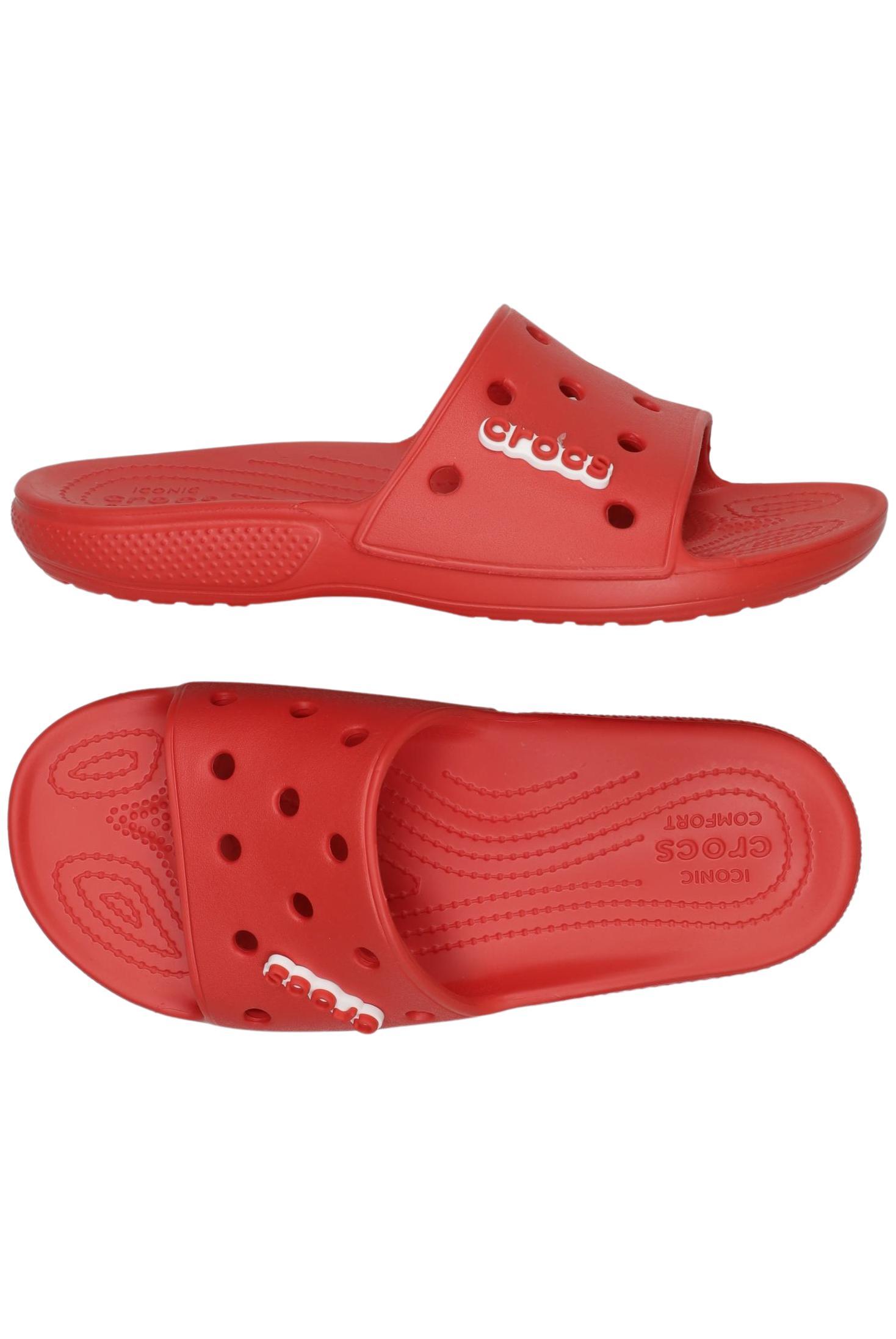 

Crocs Damen Sandale, rot, Gr. 10