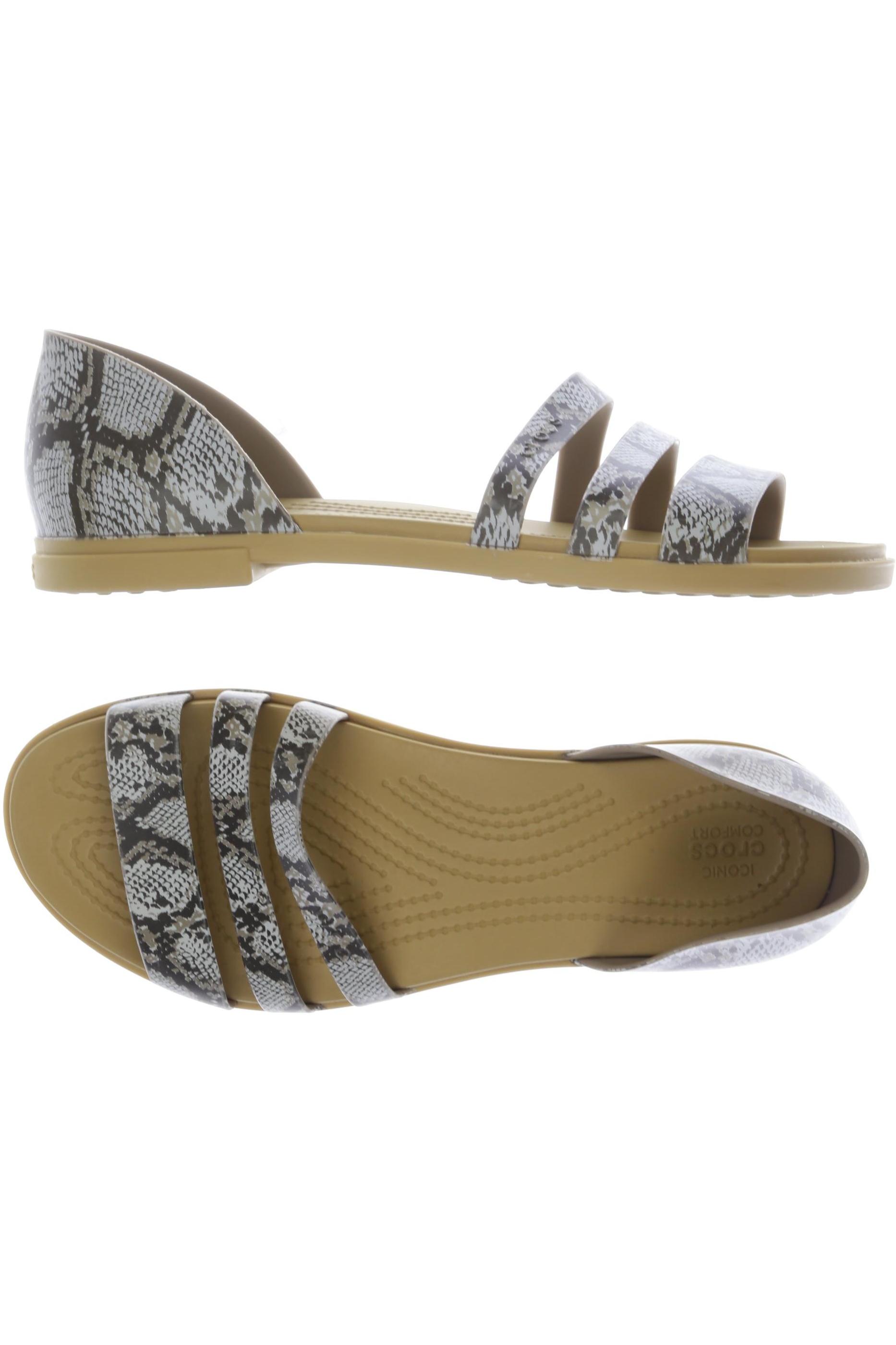 

Crocs Damen Sandale, beige, Gr. 9