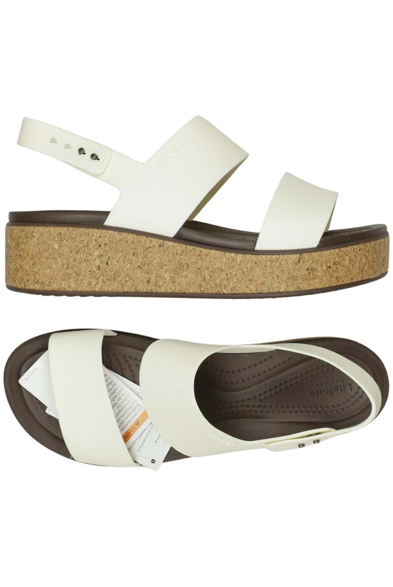 

Crocs Damen Sandale, weiß, Gr. 10
