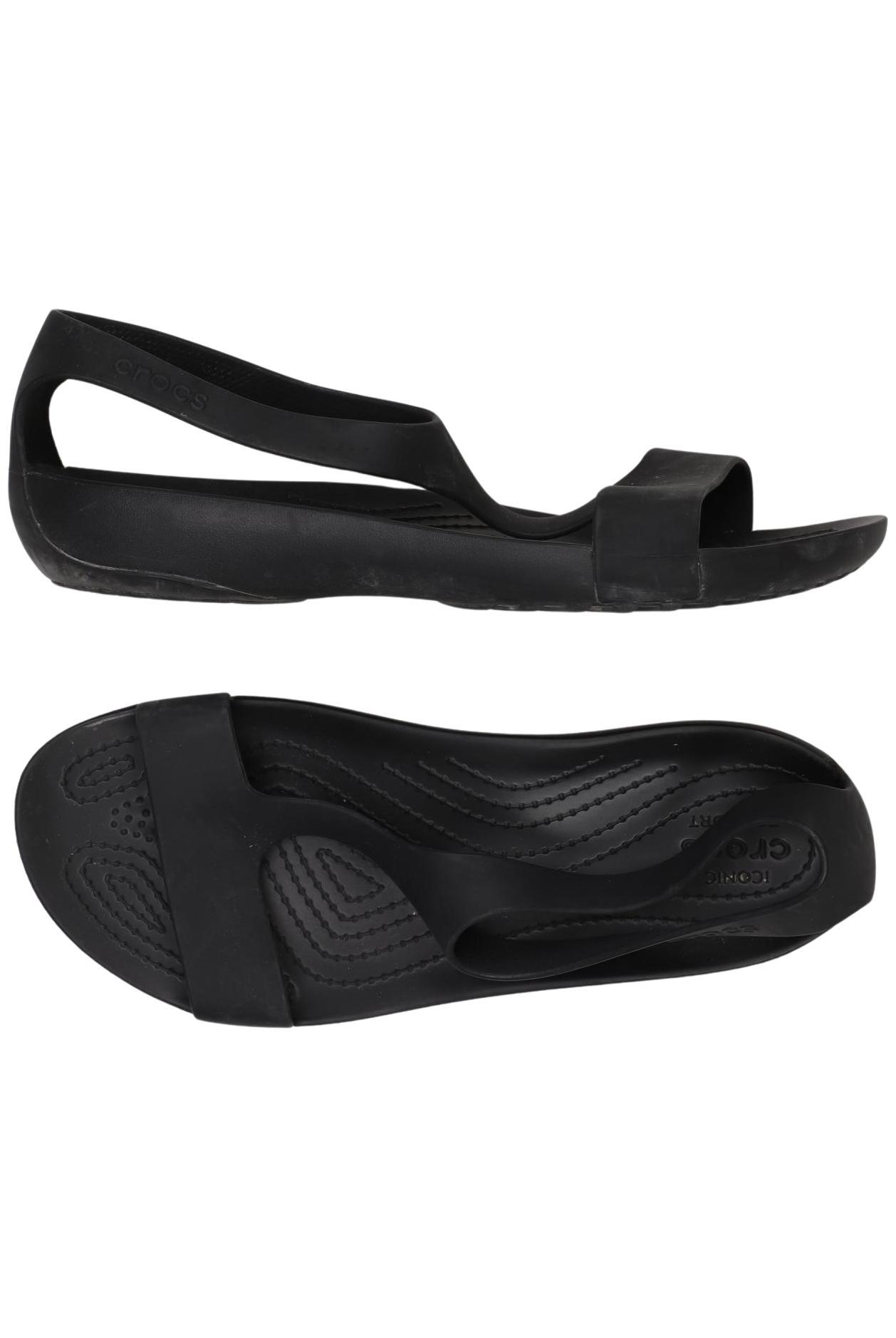 

Crocs Damen Sandale, schwarz, Gr. 9