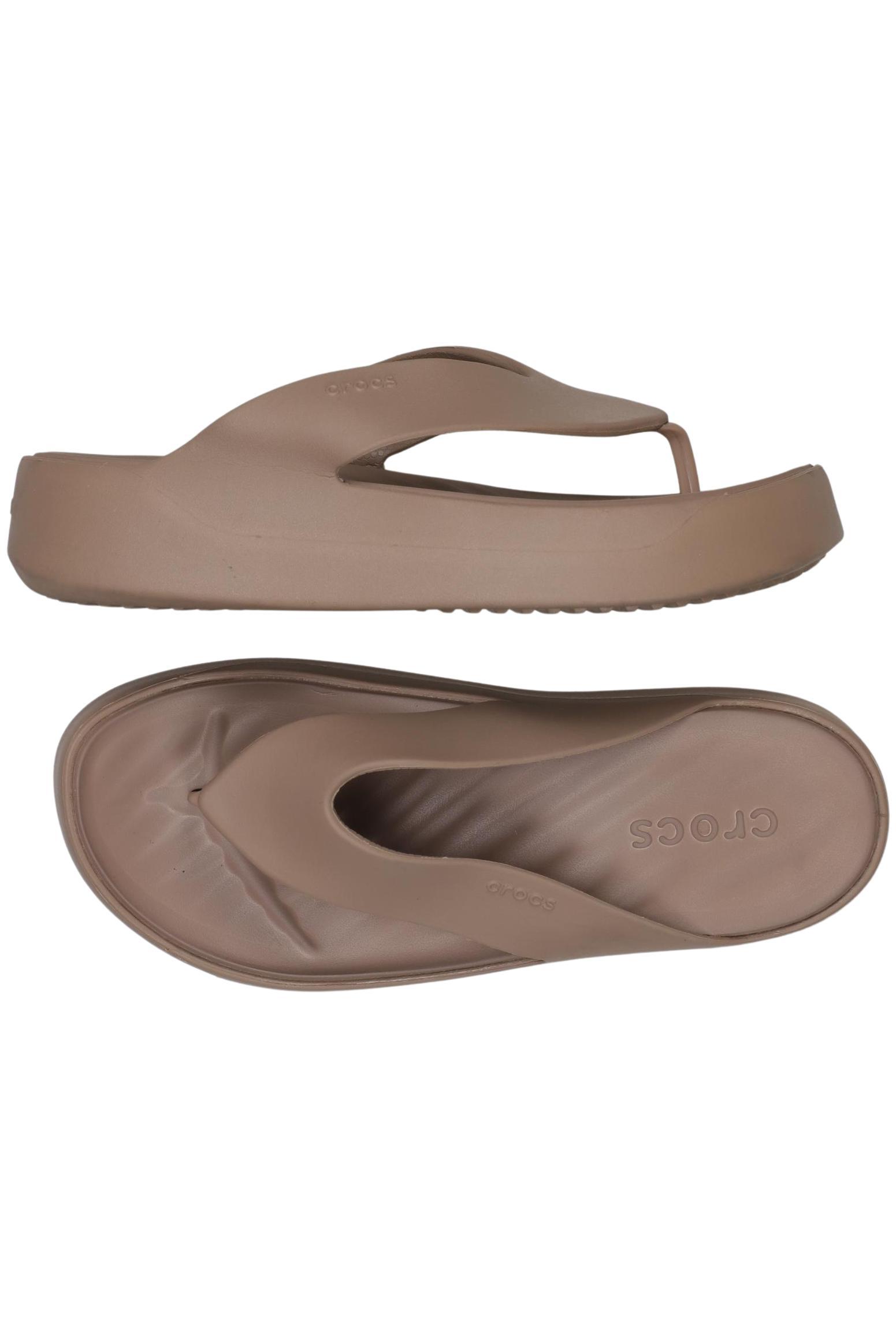 

Crocs Damen Sandale, beige, Gr. 9