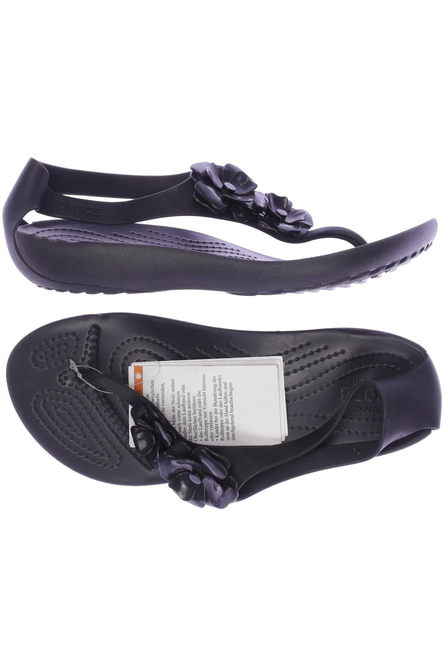 

Crocs Damen Sandale, schwarz, Gr. 7