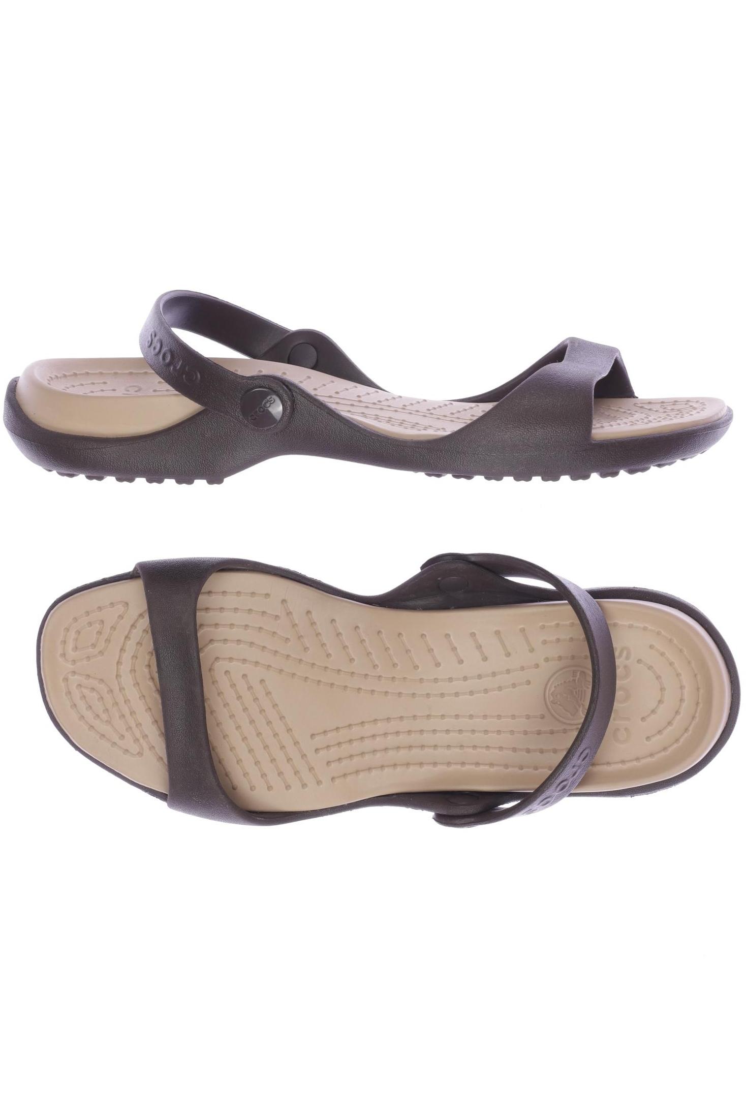 

Crocs Damen Sandale, braun, Gr. 10