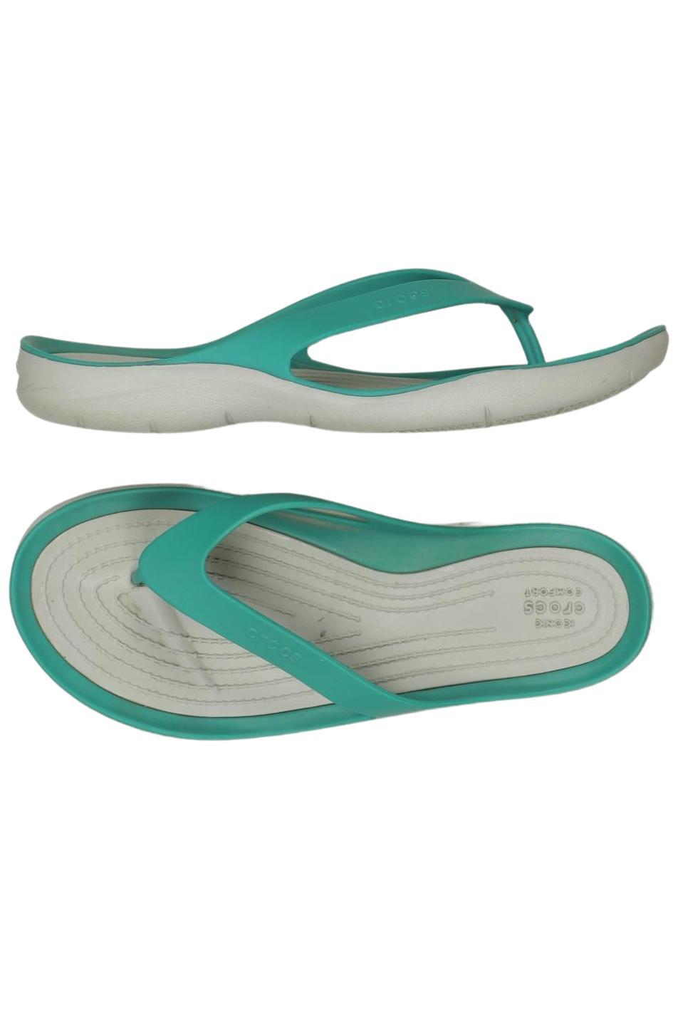 

Crocs Damen Sandale, türkis, Gr. 8