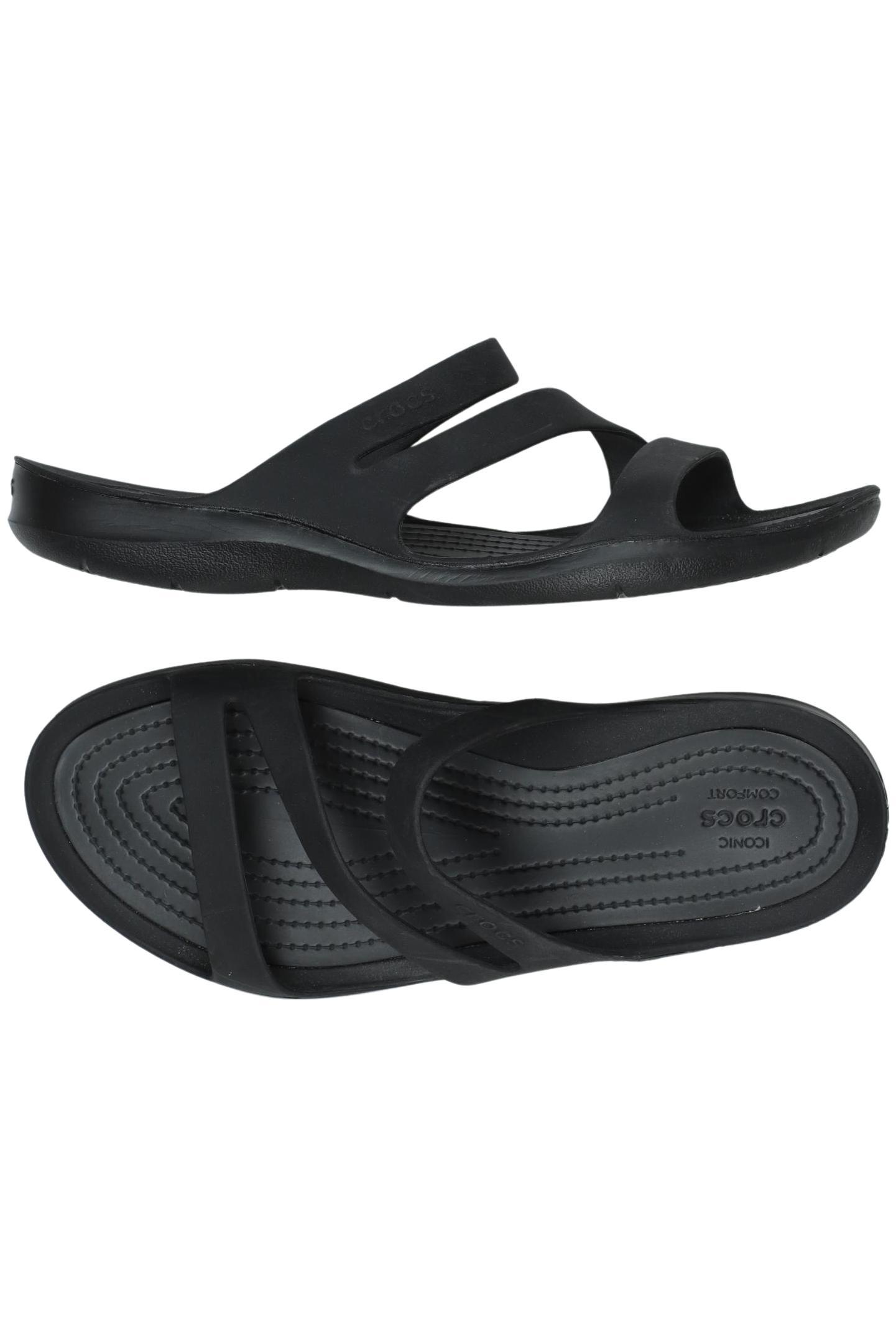 

Crocs Damen Sandale, schwarz, Gr. 8