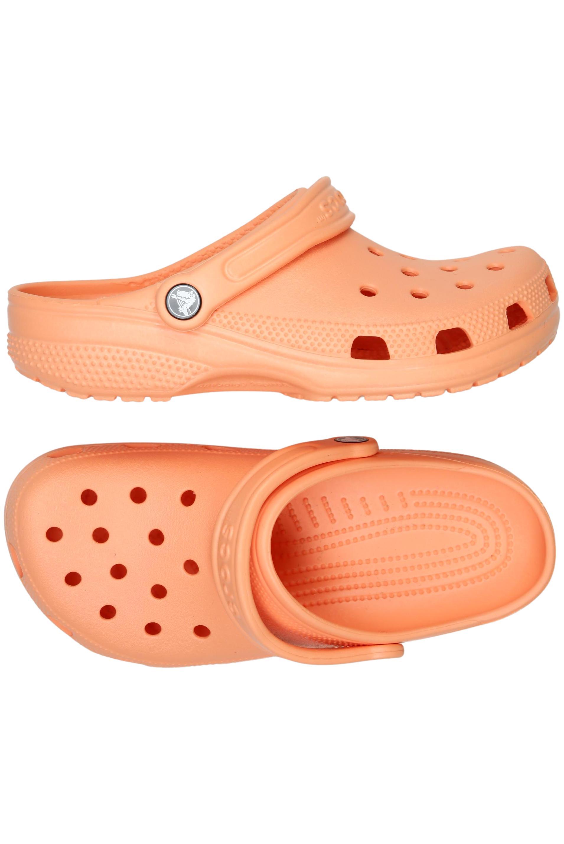 

Crocs Damen Sandale, orange, Gr. 8