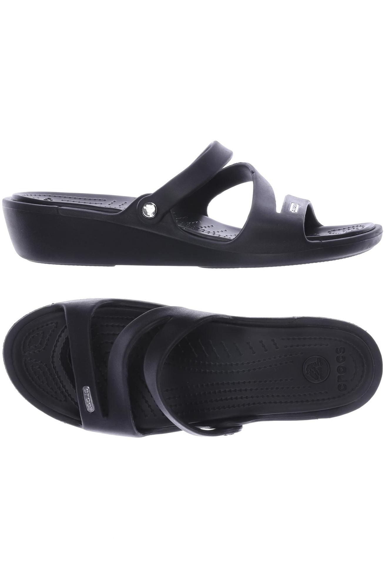 

Crocs Damen Sandale, schwarz