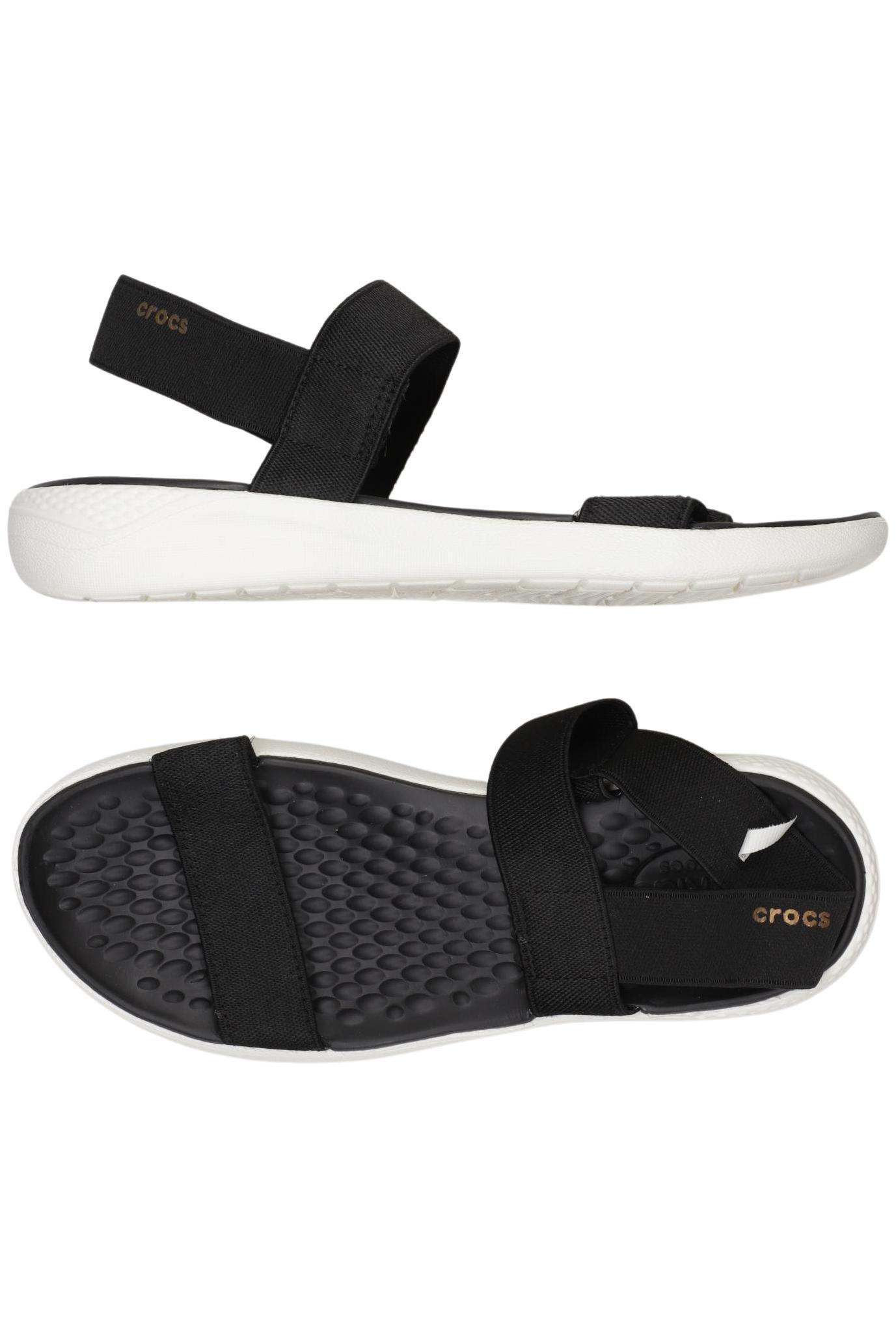 

Crocs Damen Sandale, schwarz, Gr. 8