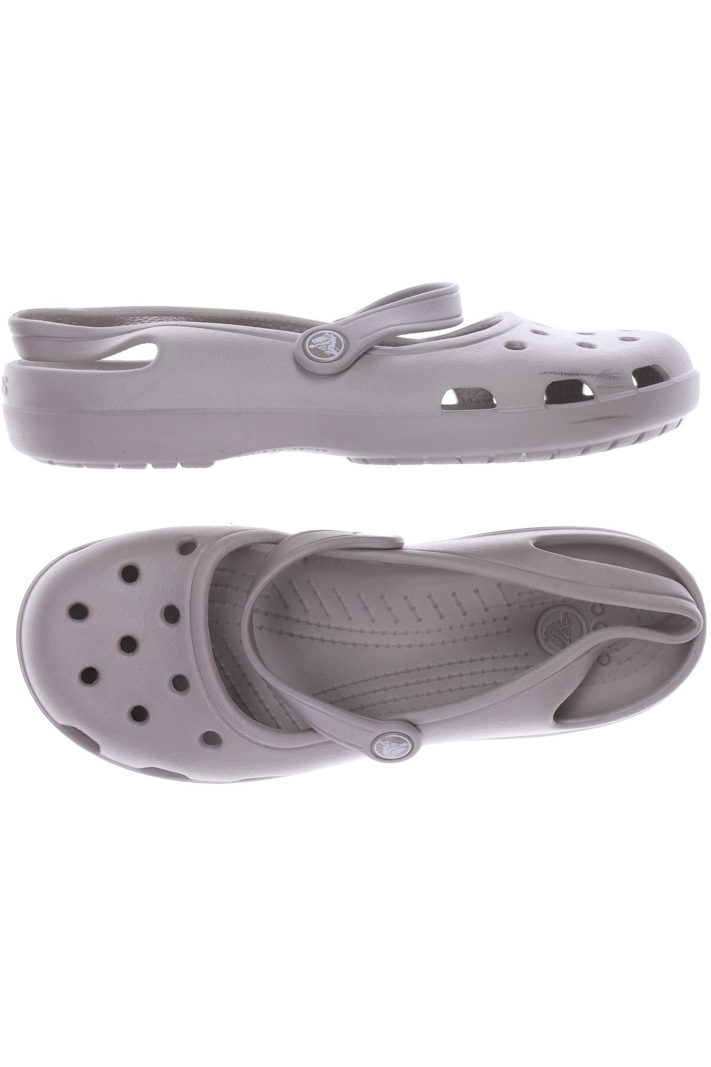

Crocs Damen Sandale, grau, Gr. 10