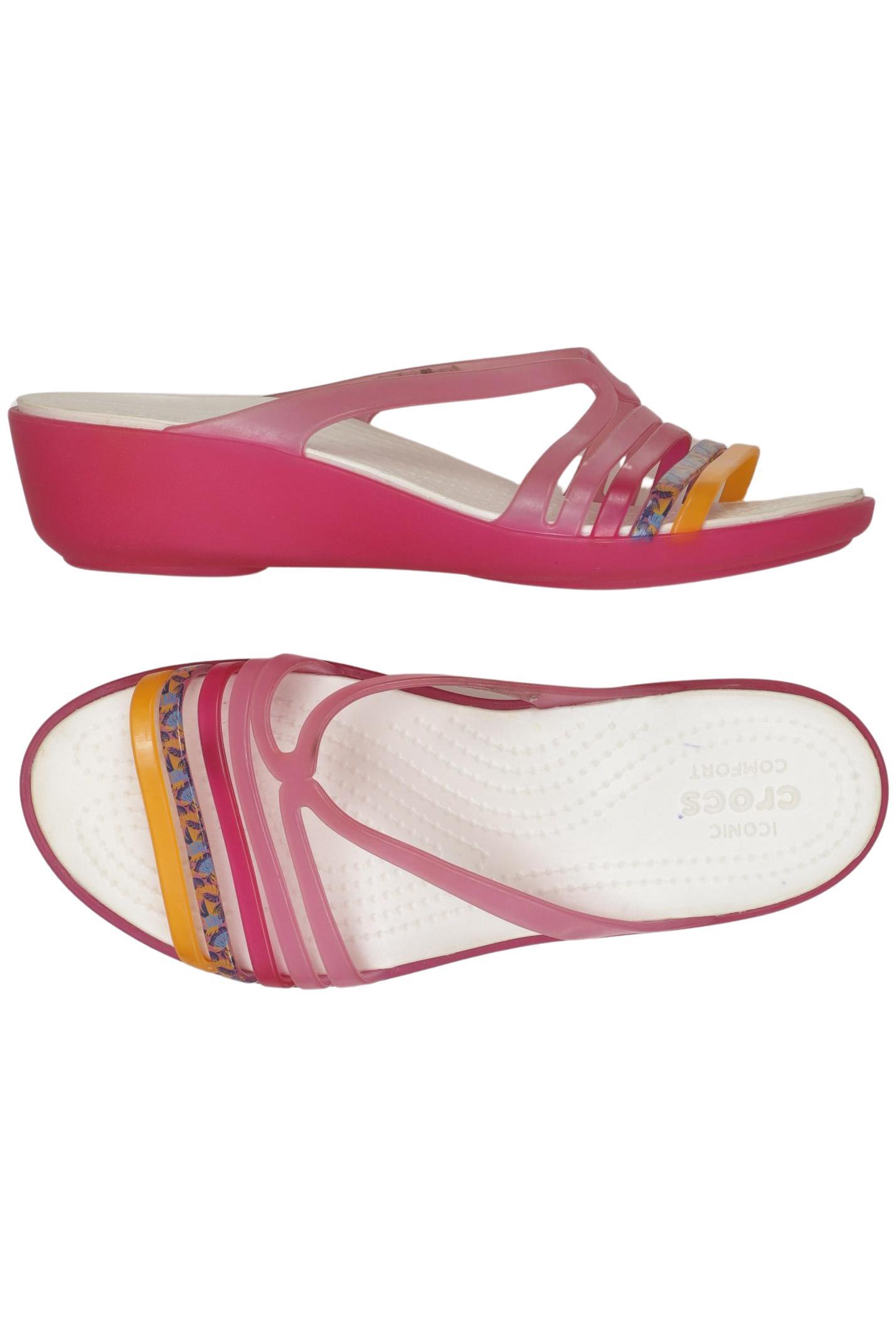

Crocs Damen Sandale, pink, Gr. 5