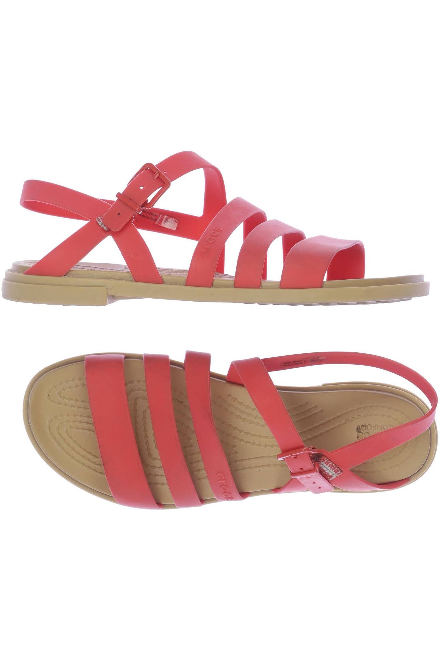 

Crocs Damen Sandale, pink, Gr. 7