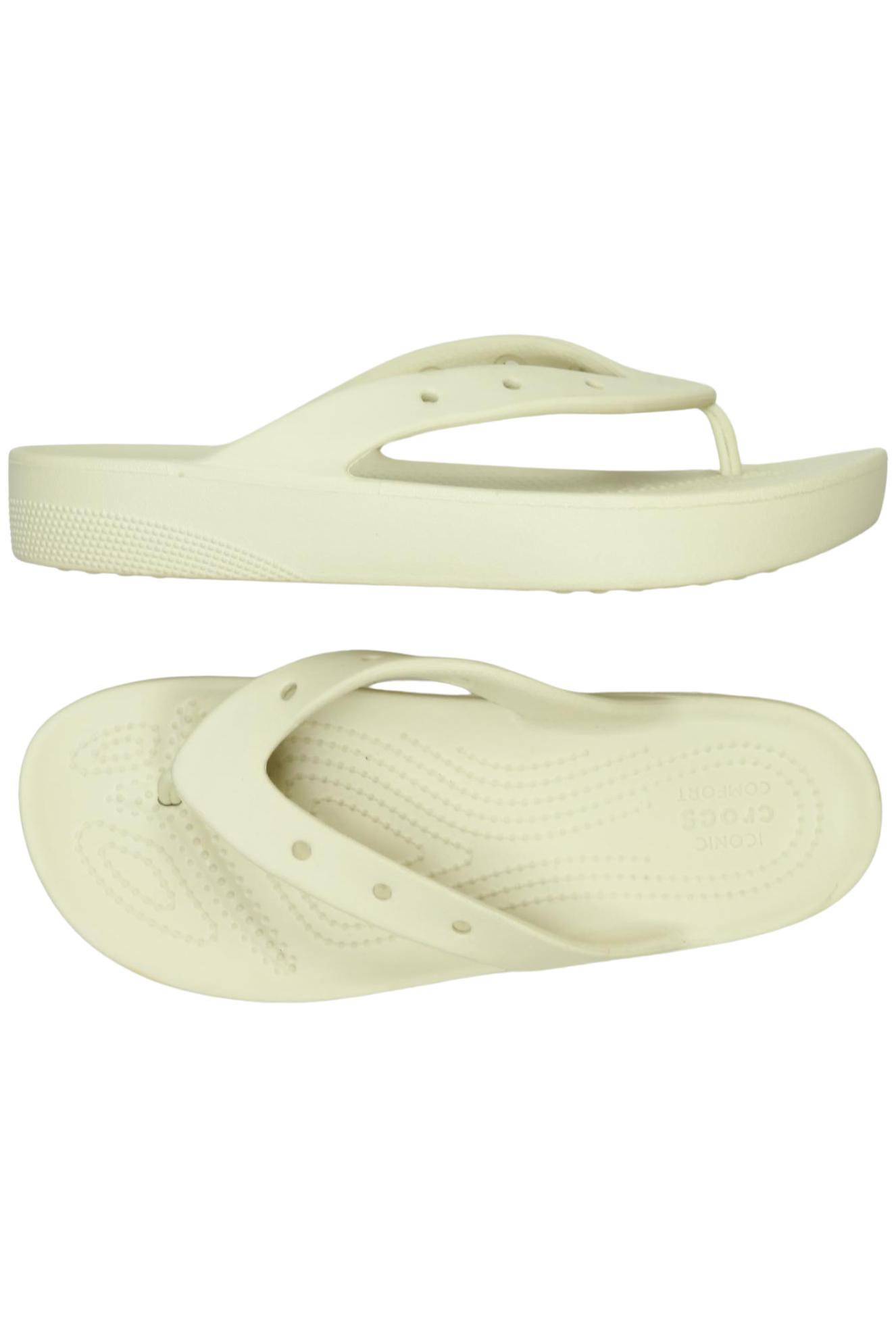 

Crocs Damen Sandale, cremeweiß, Gr. 9