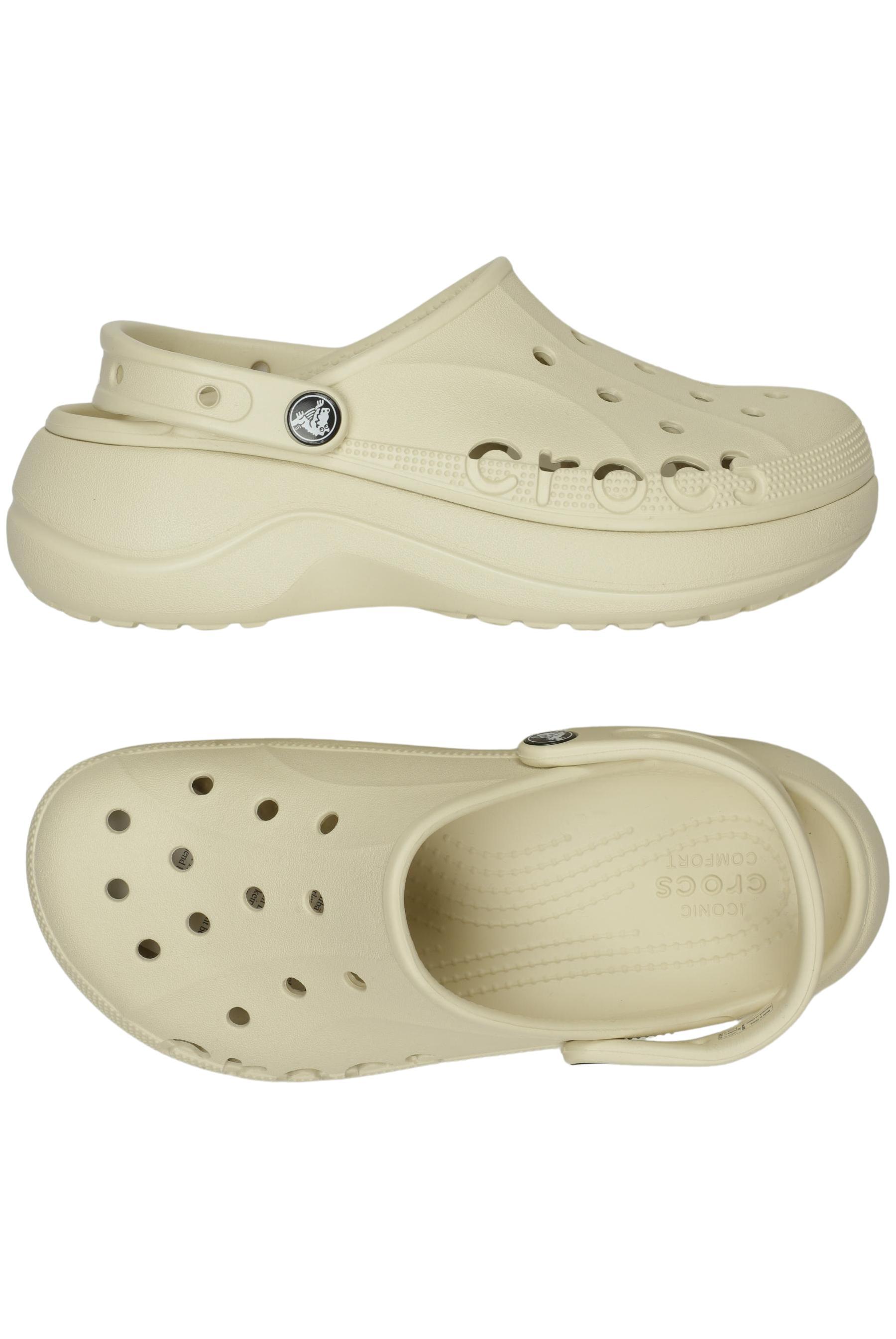 

Crocs Damen Sandale, beige, Gr. 7
