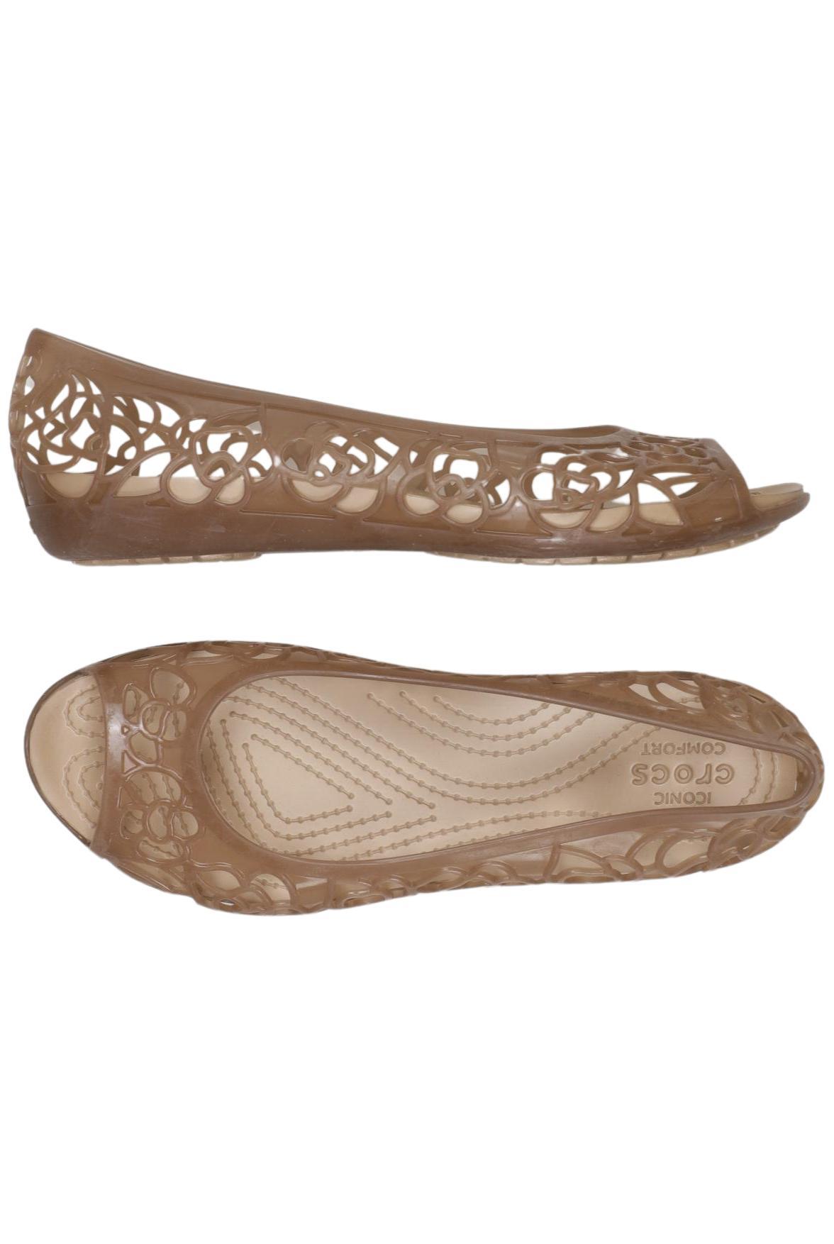 

Crocs Damen Sandale, braun, Gr. 8