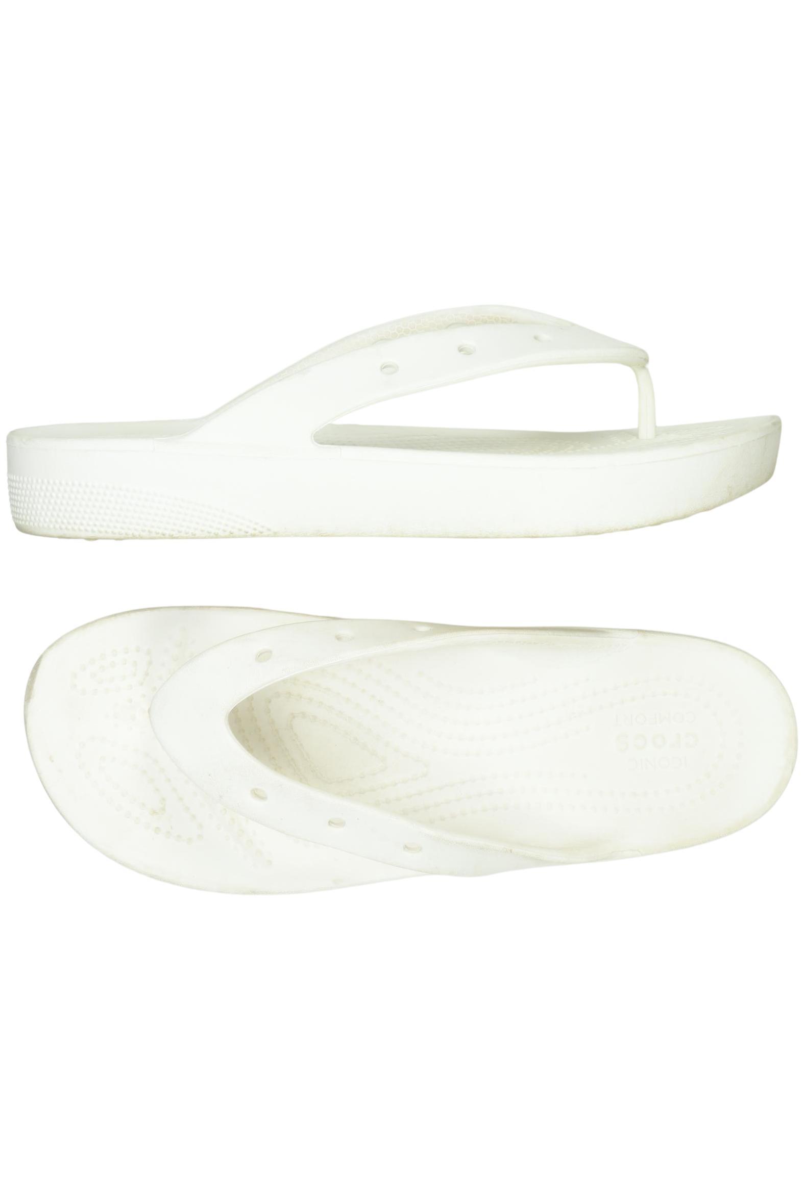 

Crocs Damen Sandale, weiß, Gr. 10