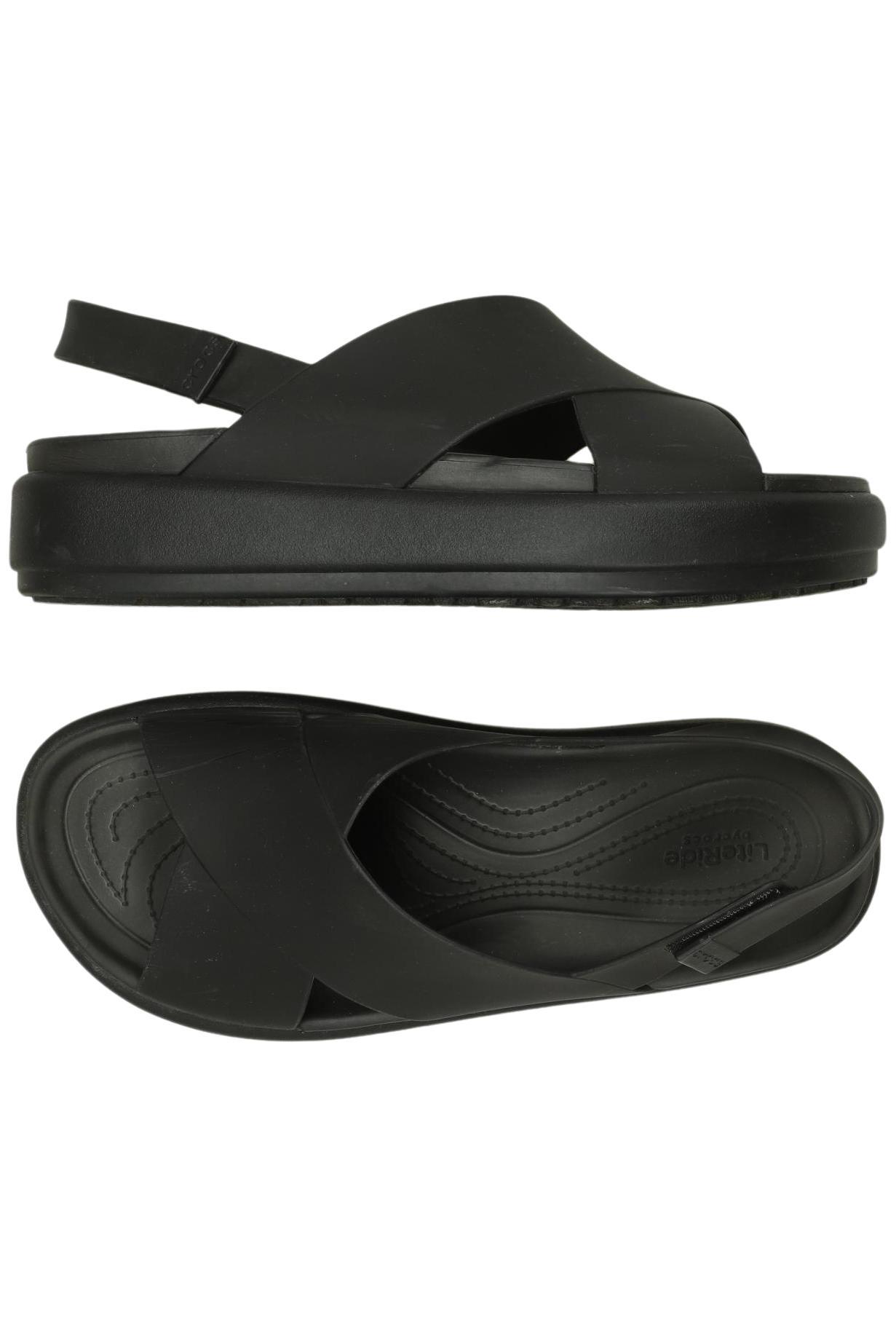 

Crocs Damen Sandale, schwarz, Gr. 10