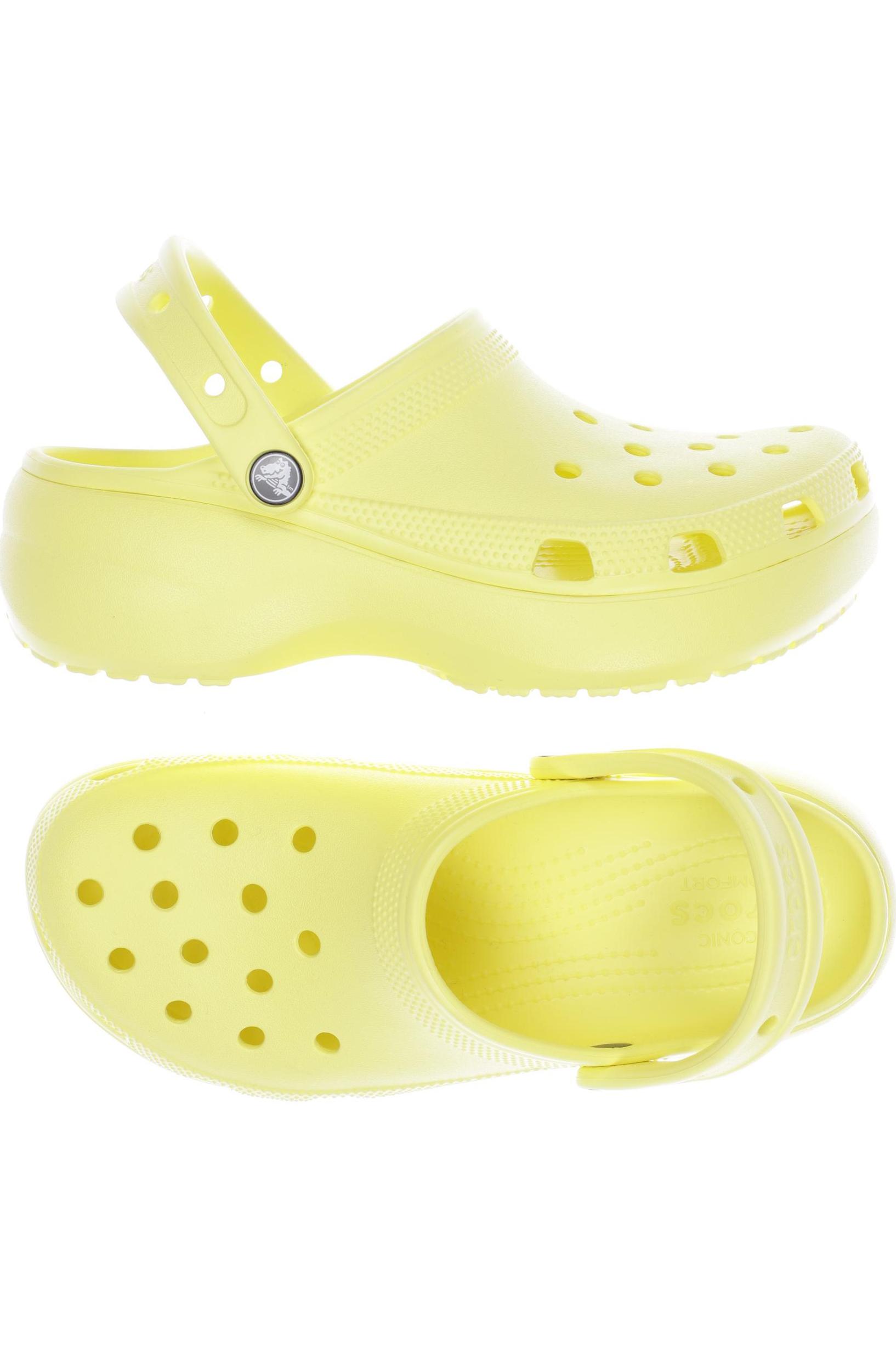 

Crocs Damen Sandale, gelb