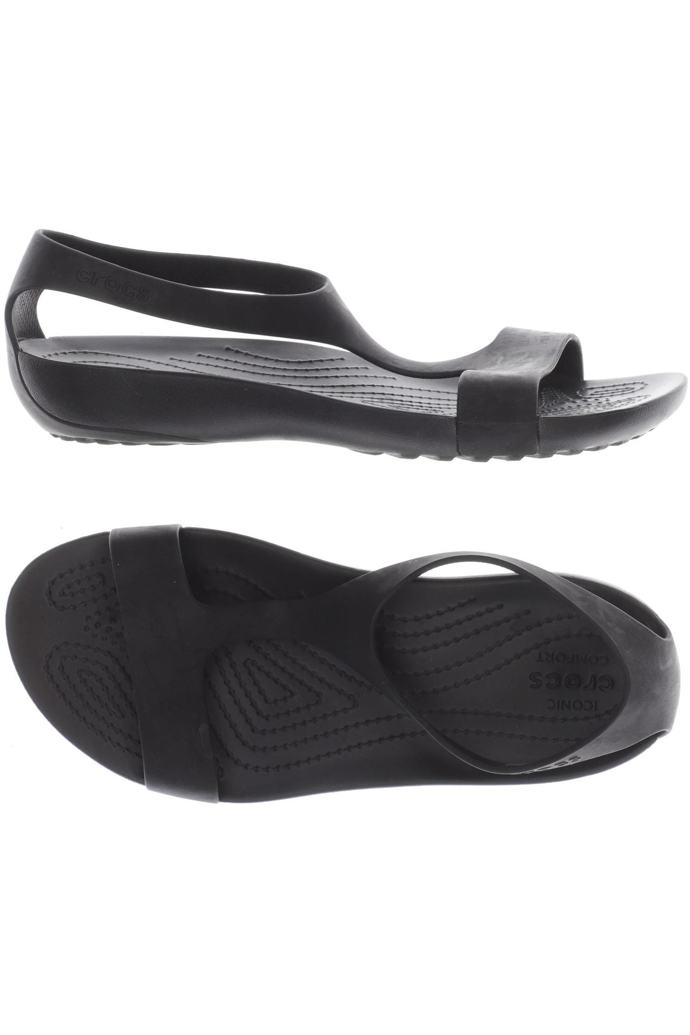 

Crocs Damen Sandale, schwarz, Gr. 6