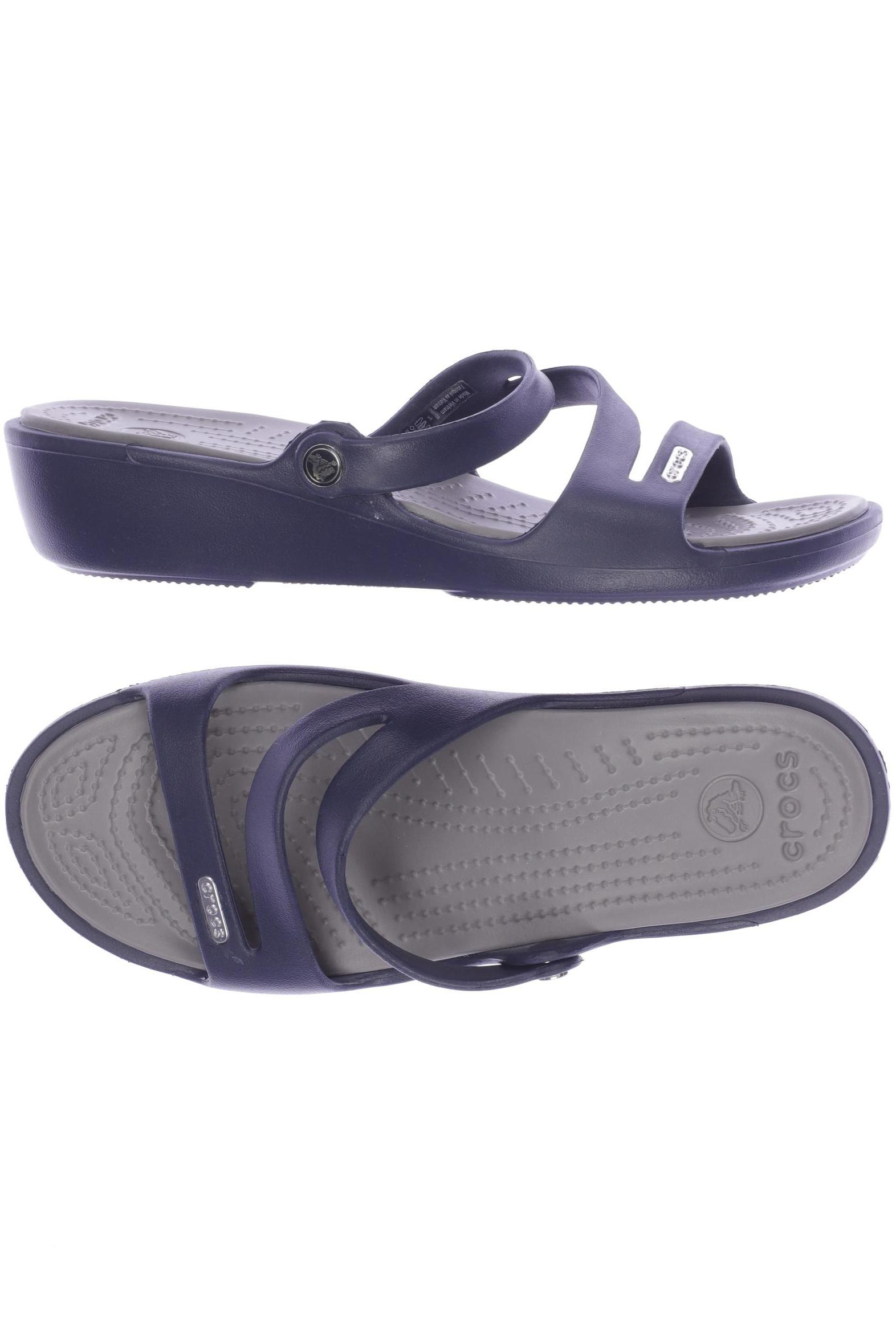 

Crocs Damen Sandale, marineblau, Gr. 8