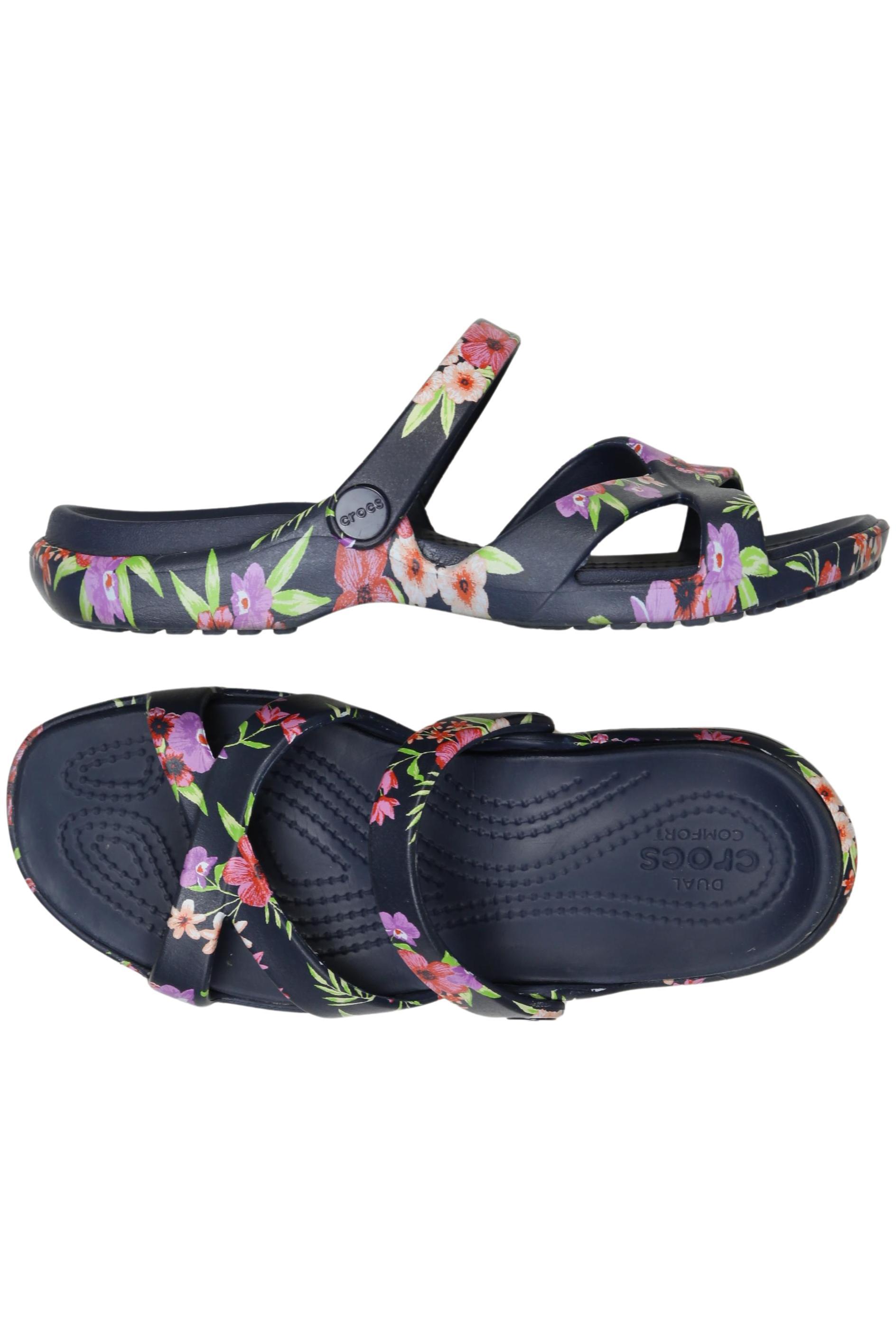 

Crocs Damen Sandale, marineblau, Gr. 8