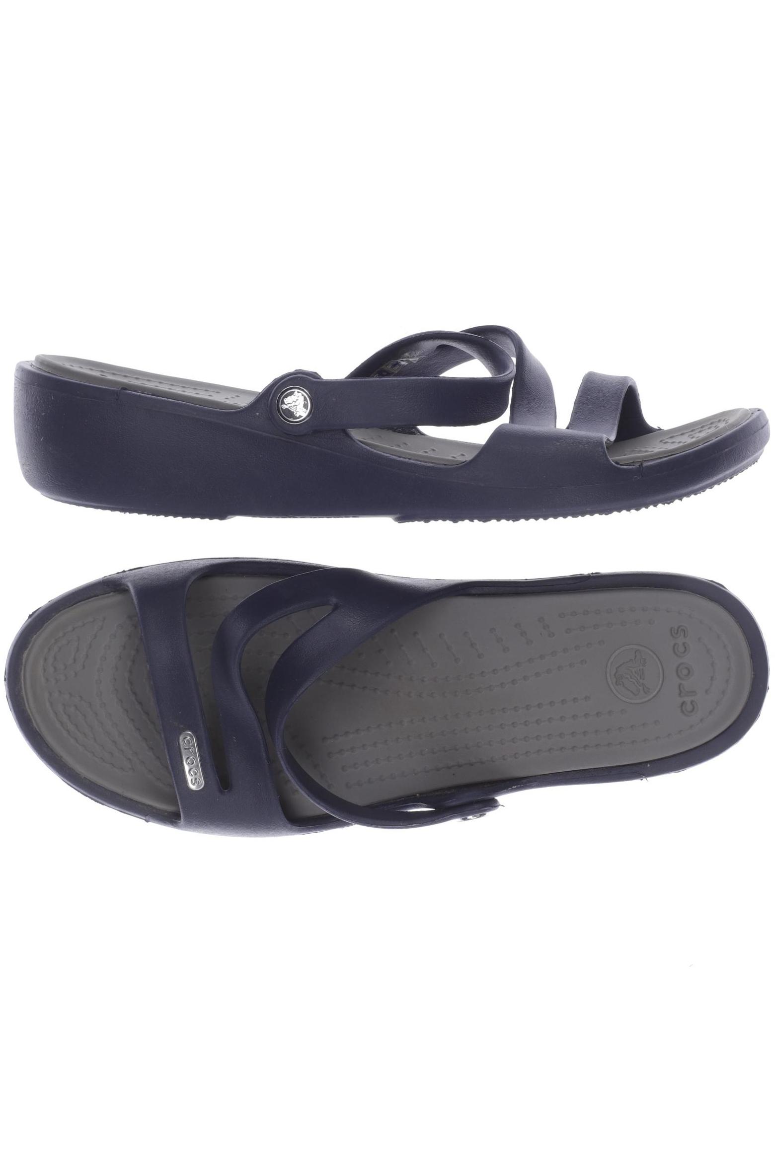 

Crocs Damen Sandale, marineblau, Gr. 8