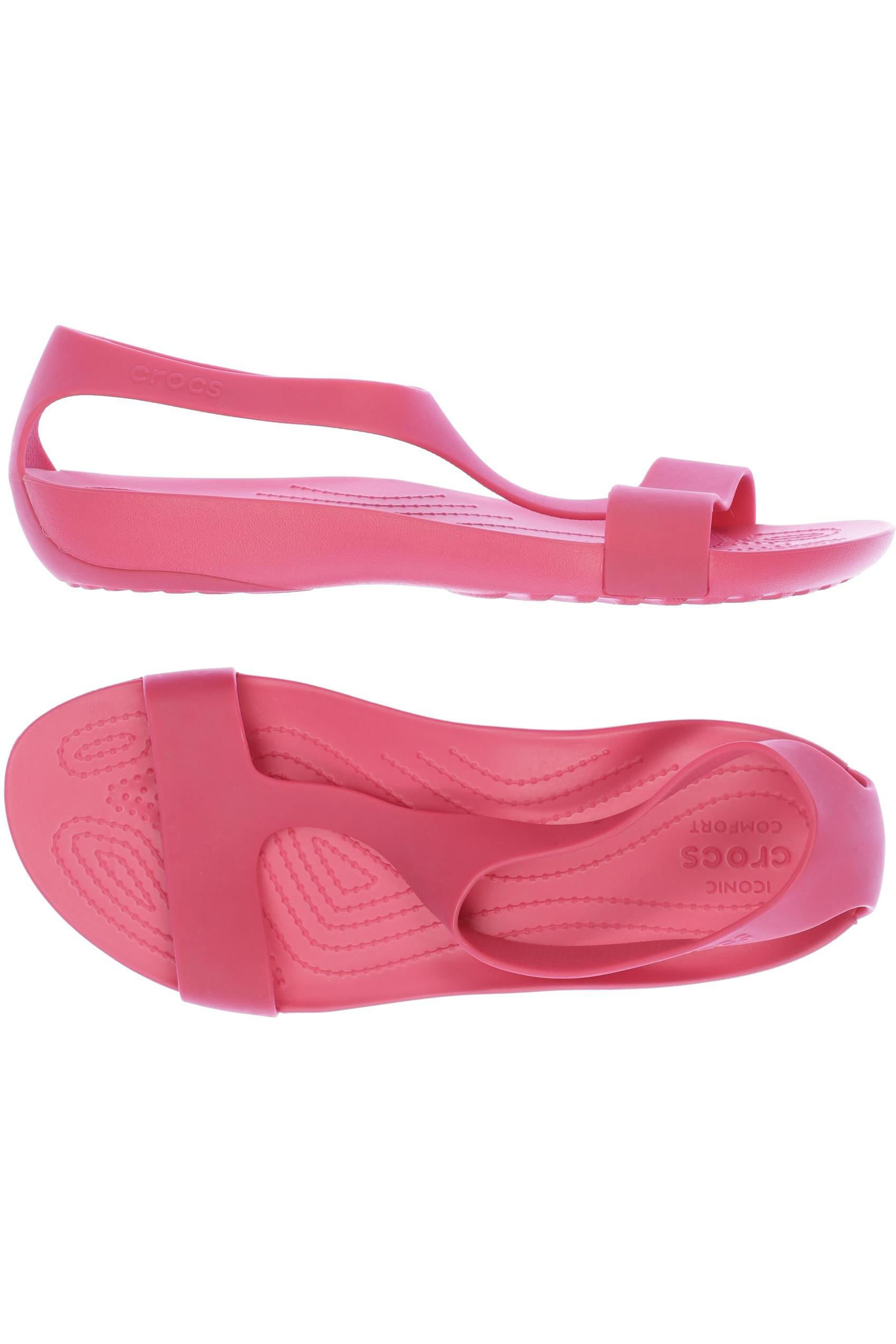 

Crocs Damen Sandale, pink, Gr. 10