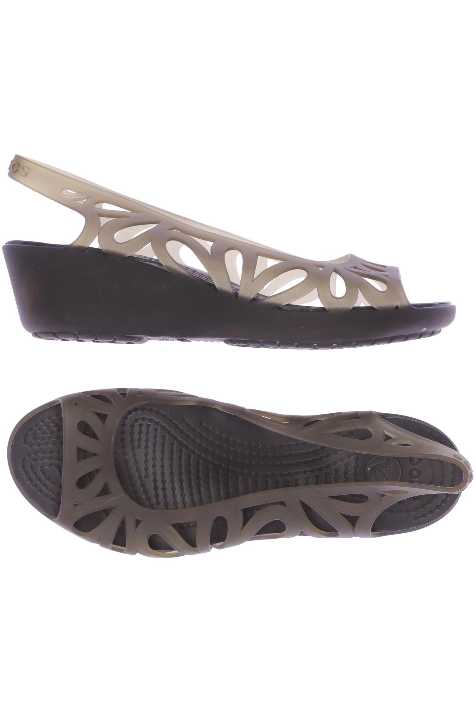 

Crocs Damen Sandale, grau, Gr. 6