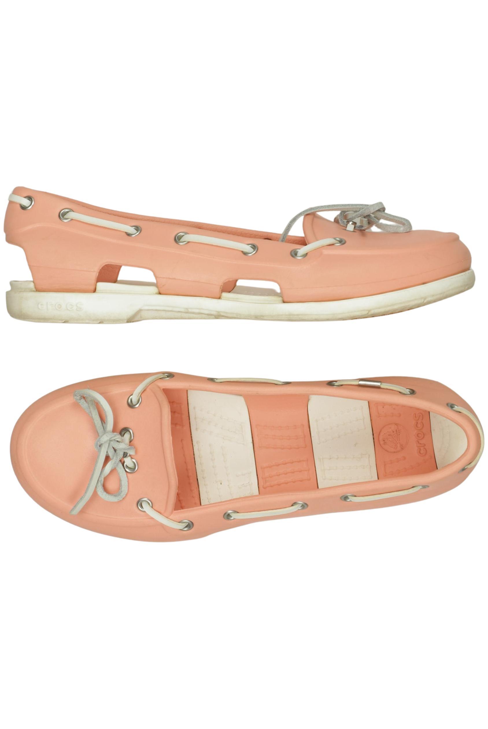 

Crocs Damen Sandale, orange, Gr. 8