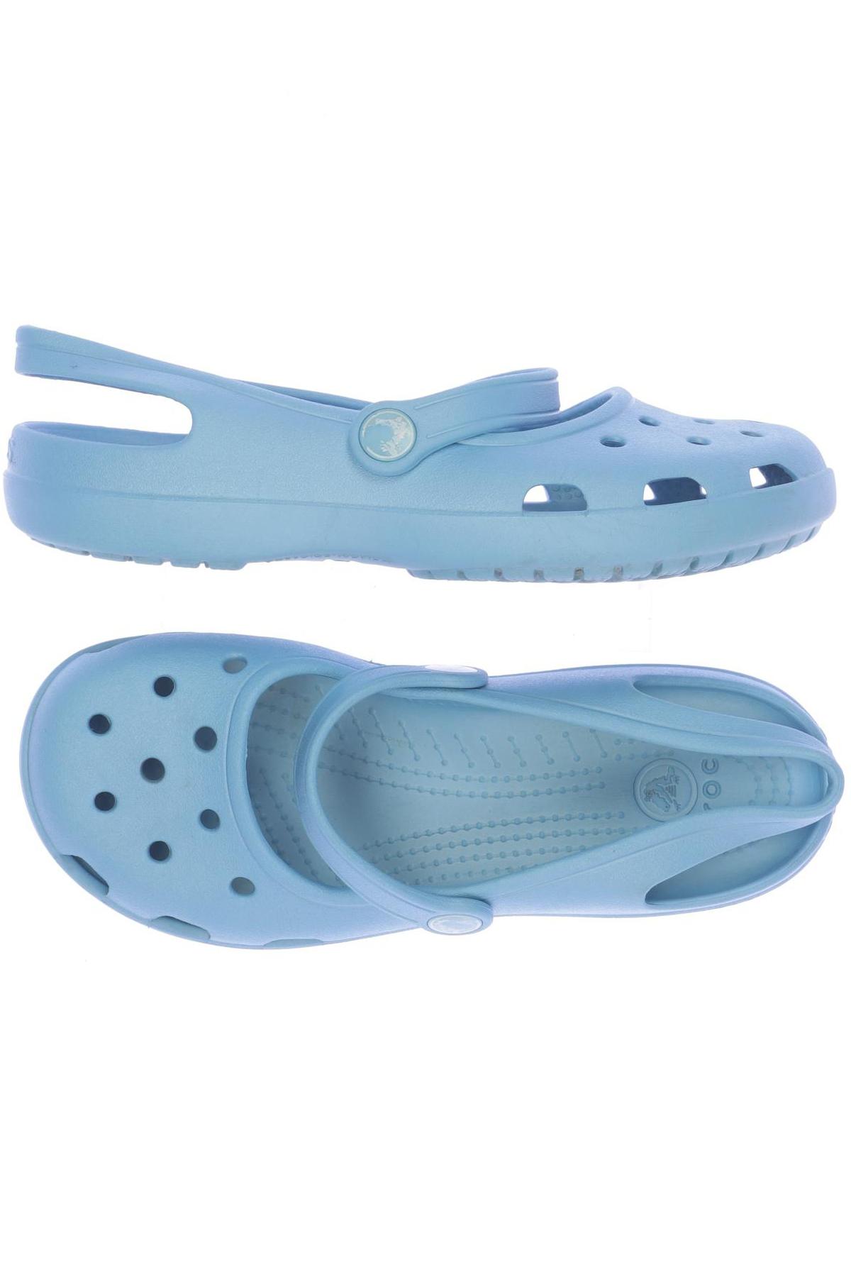 

Crocs Damen Sandale, blau, Gr. 7