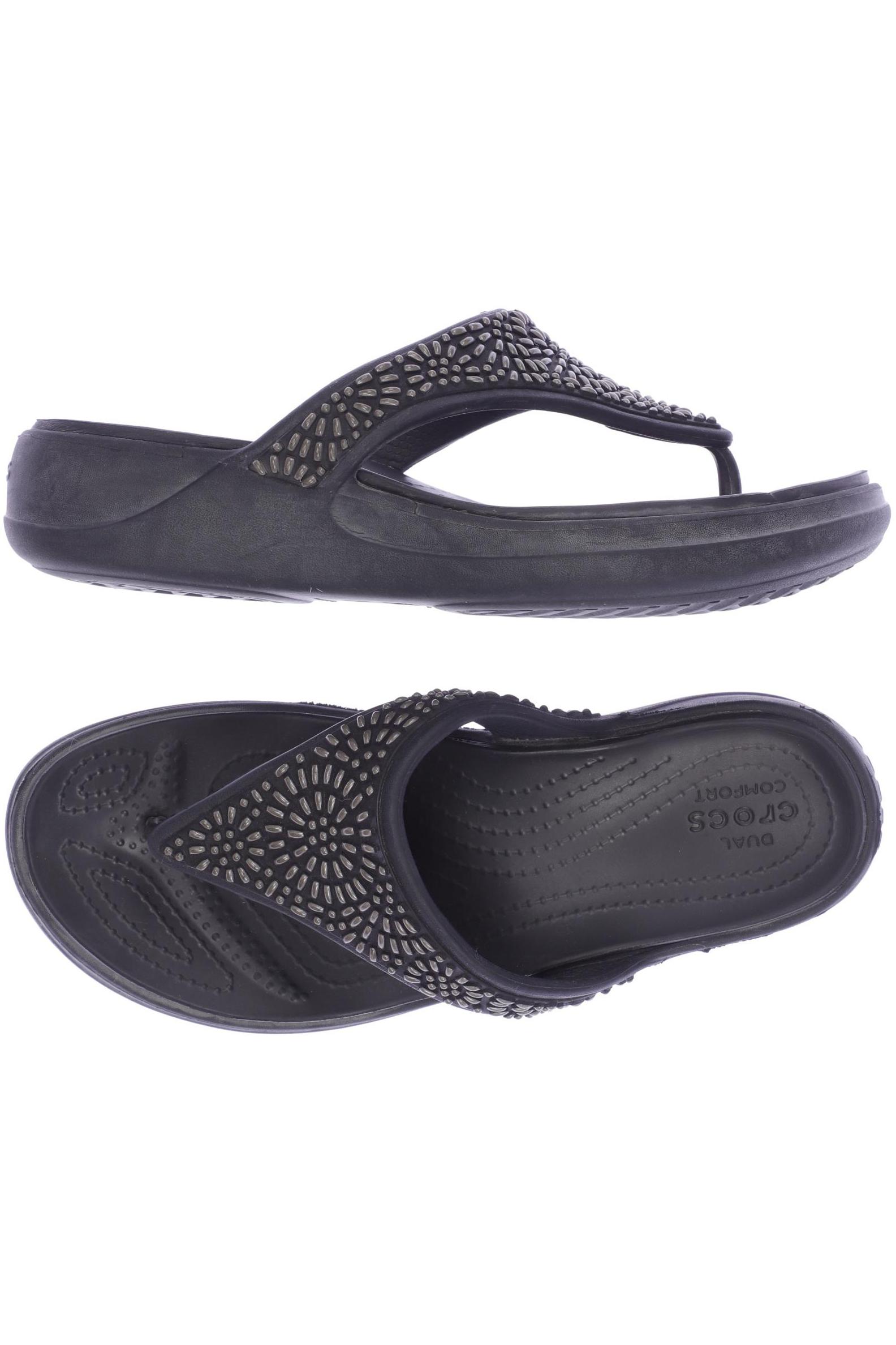

Crocs Damen Sandale, grau, Gr. 6