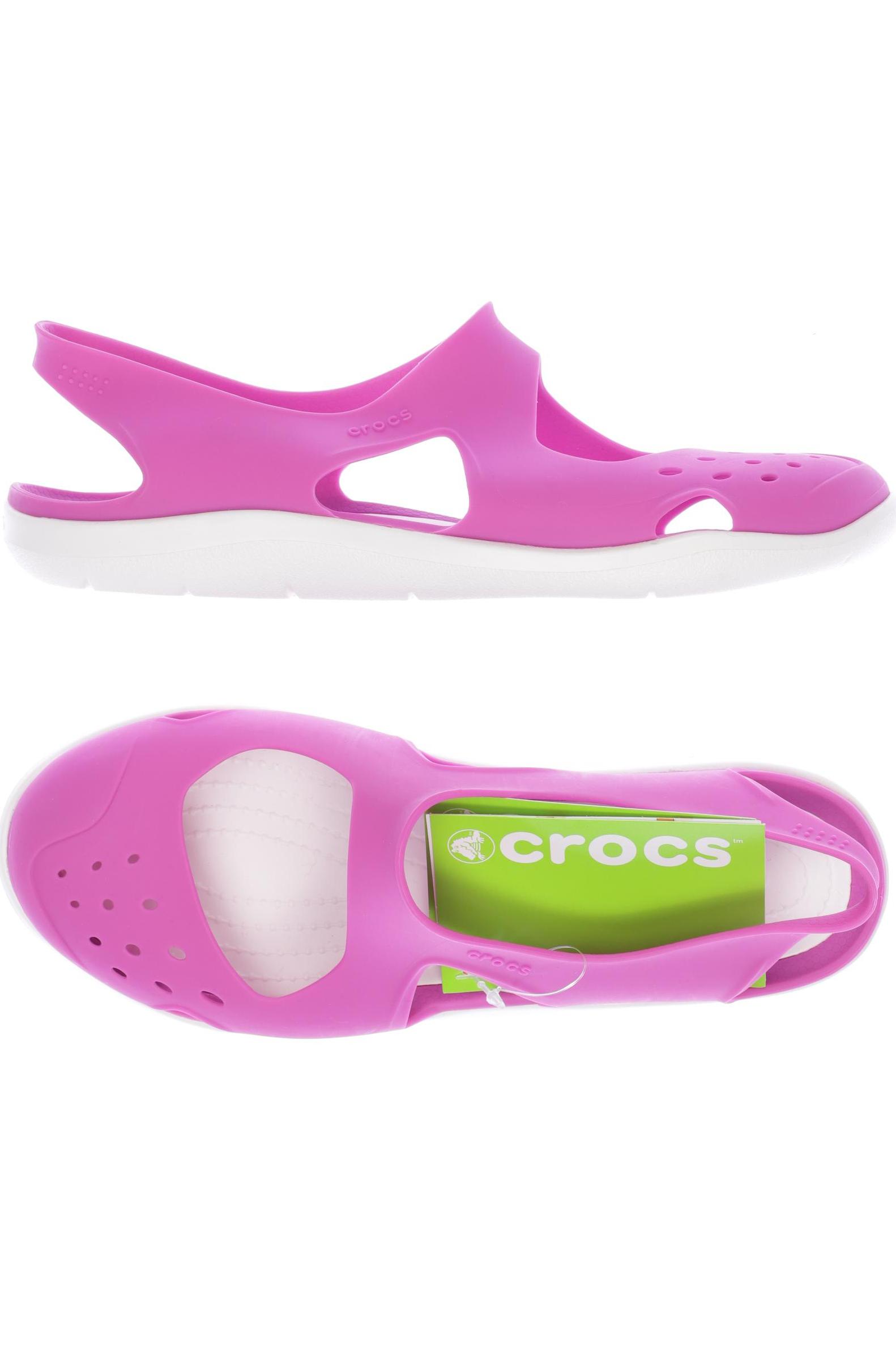 

Crocs Damen Sandale, pink, Gr. 6