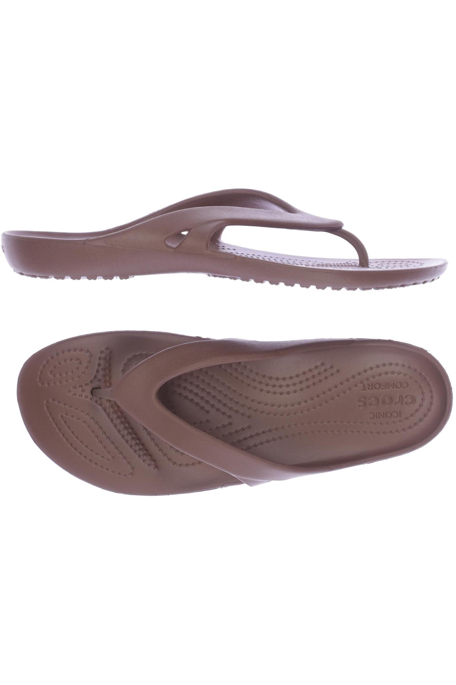 

Crocs Damen Sandale, braun, Gr. 9