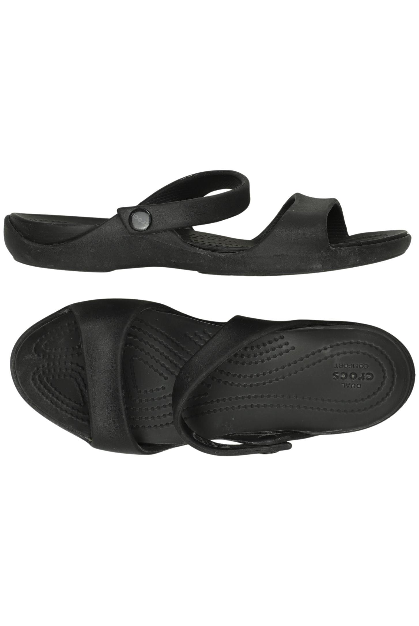 

Crocs Damen Sandale, schwarz, Gr. 7
