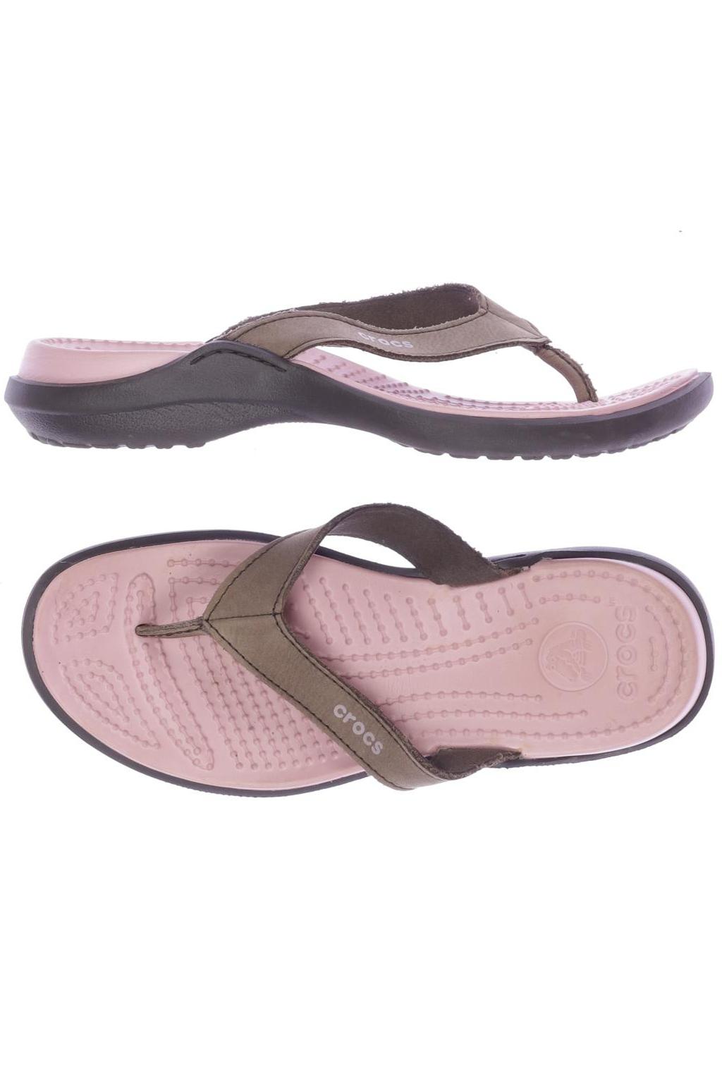 

Crocs Damen Sandale, pink, Gr. 7