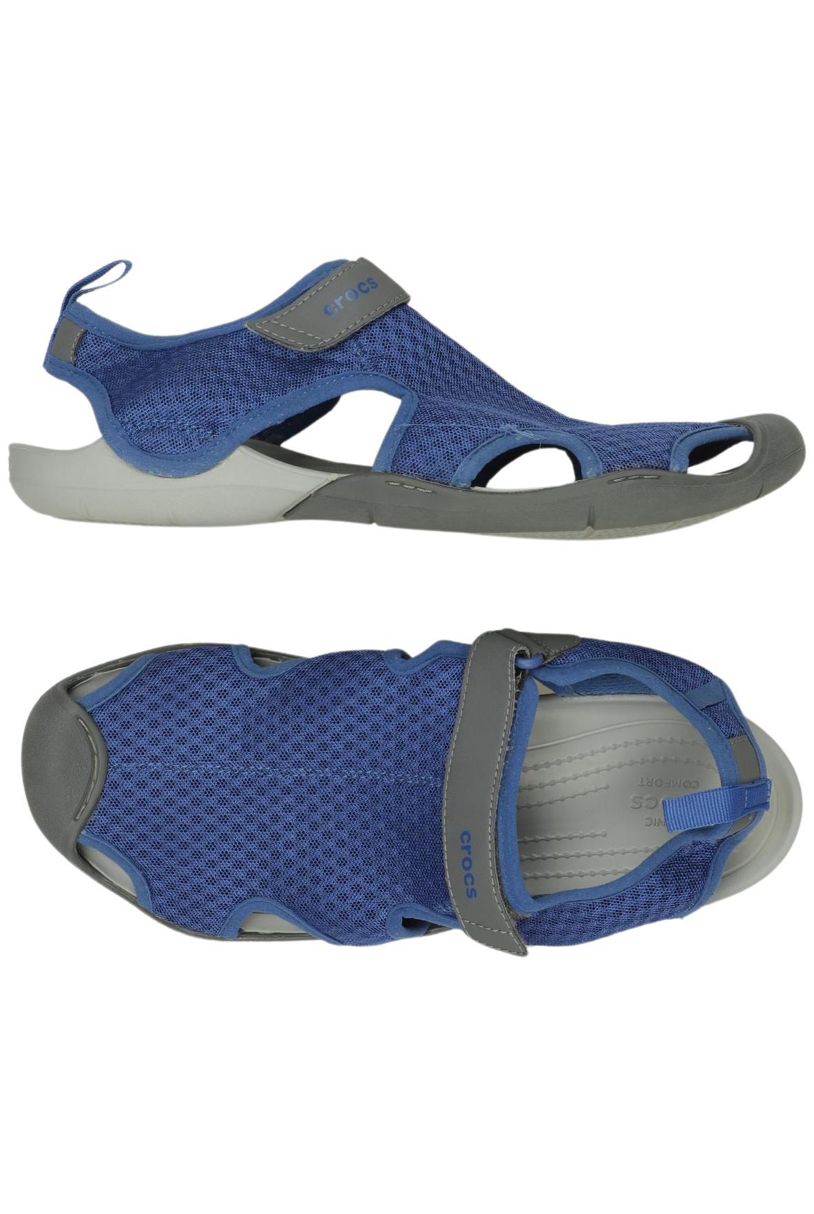 

Crocs Damen Sandale, blau, Gr. 10