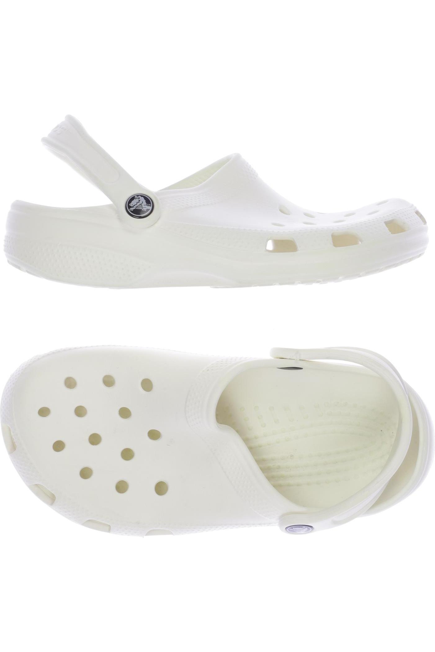 

Crocs Damen Sandale, cremeweiß, Gr. 8