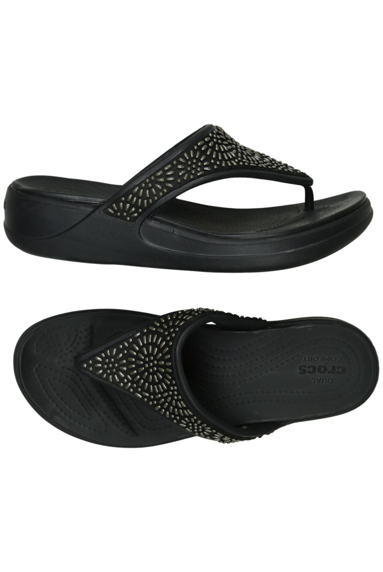 

Crocs Damen Sandale, schwarz, Gr. 7