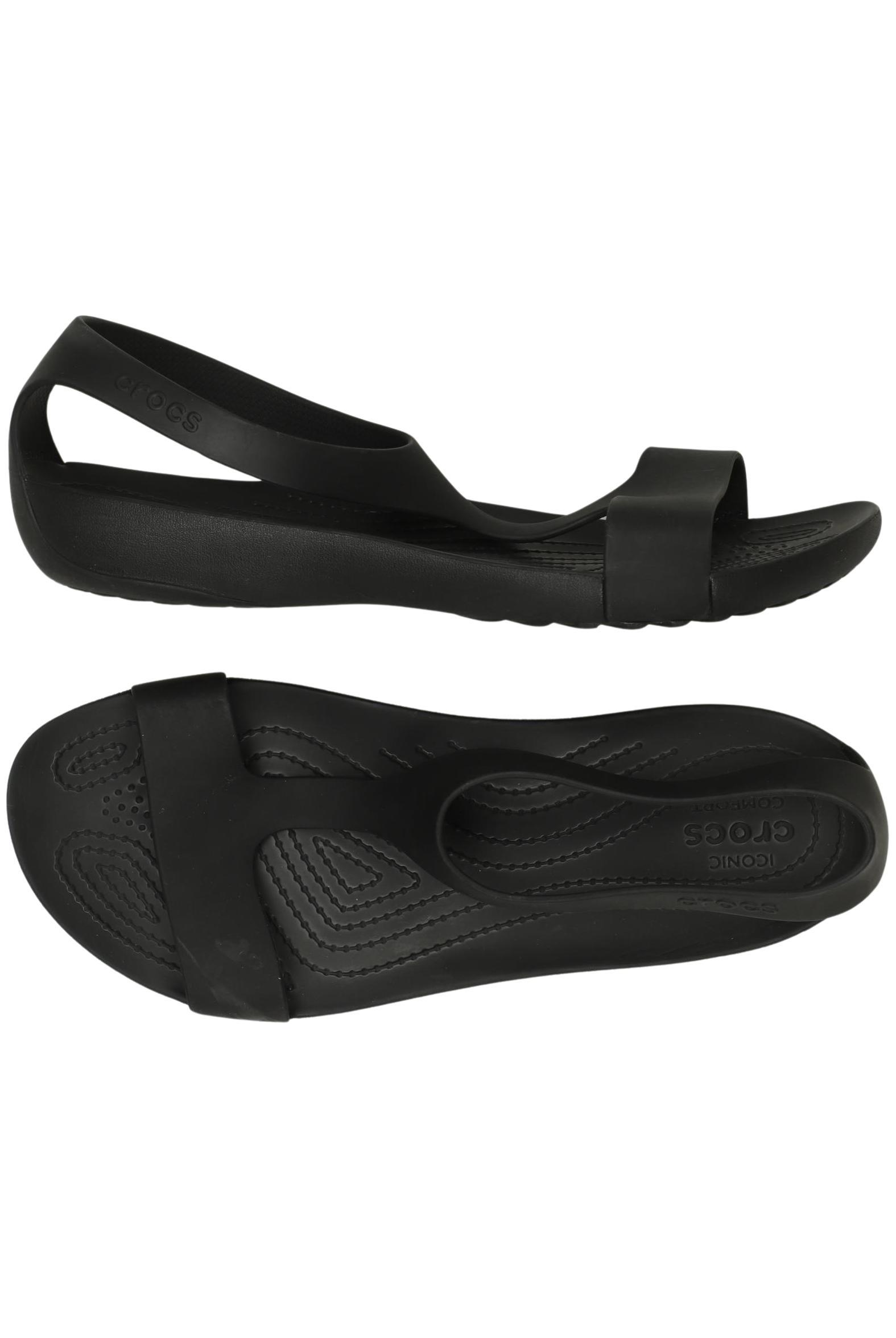 

Crocs Damen Sandale, schwarz, Gr. 10