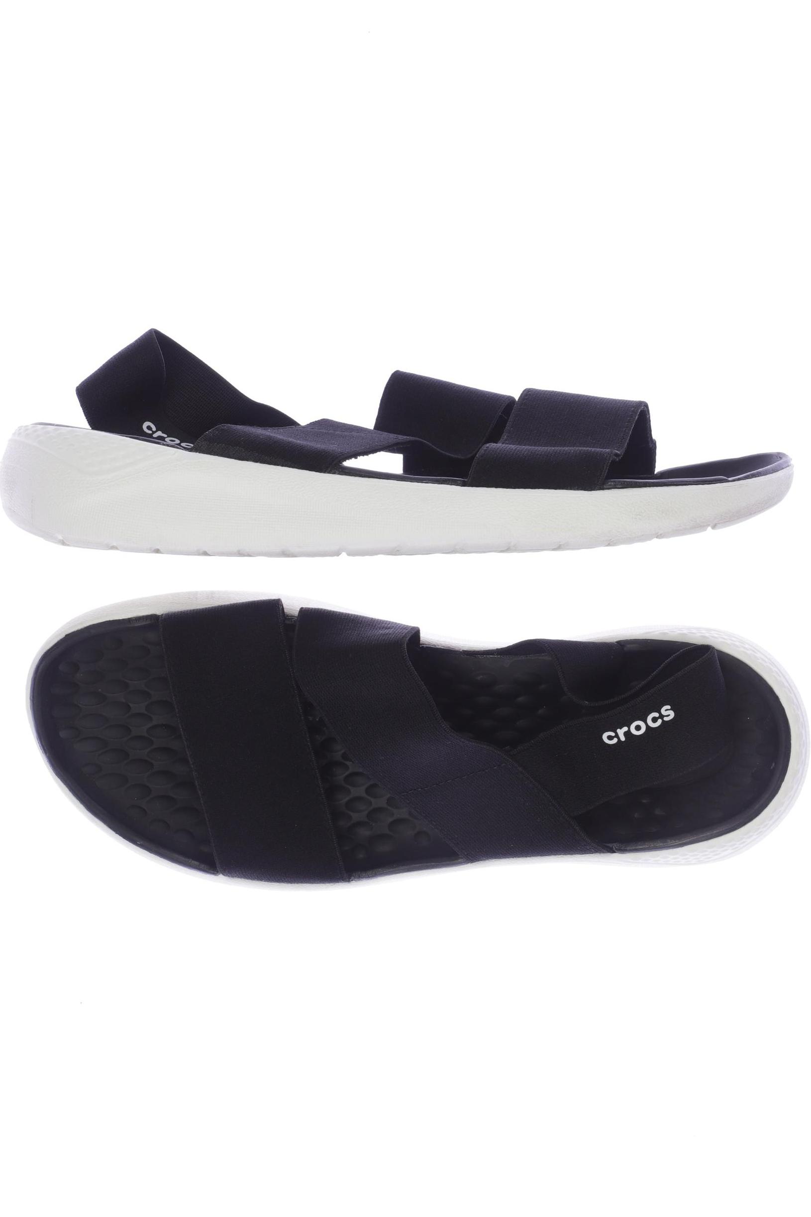 

Crocs Damen Sandale, schwarz