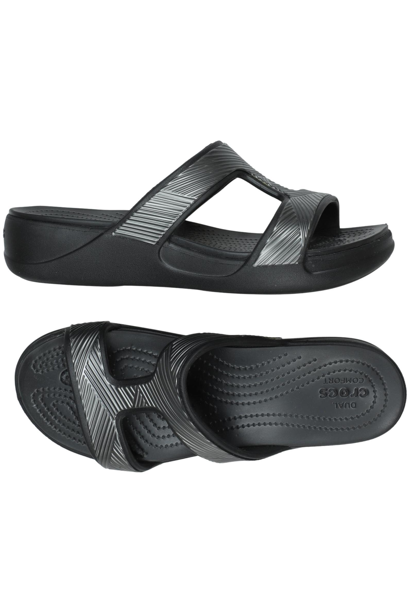 

Crocs Damen Sandale, grau, Gr. 10