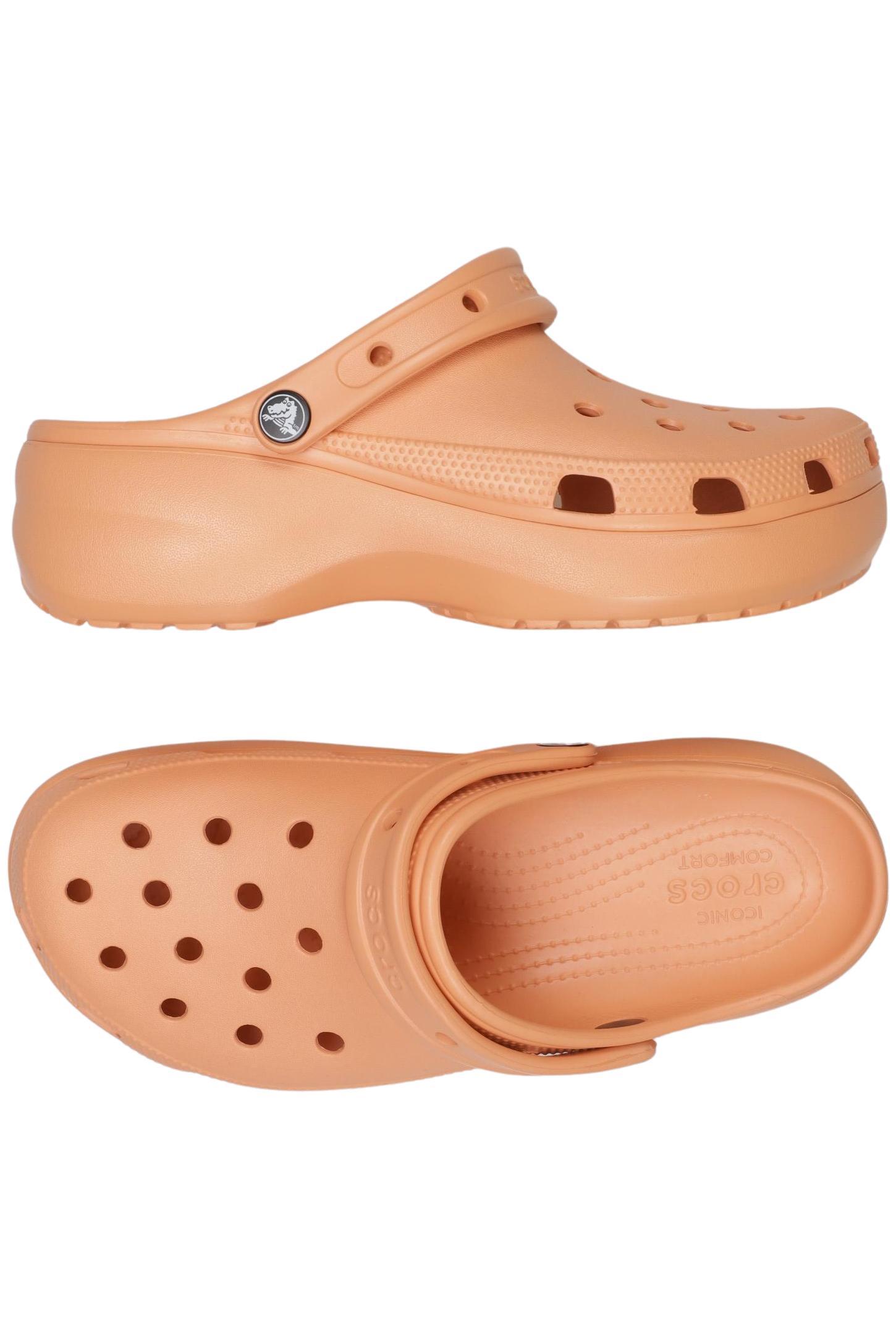 

Crocs Damen Sandale, orange, Gr. 9