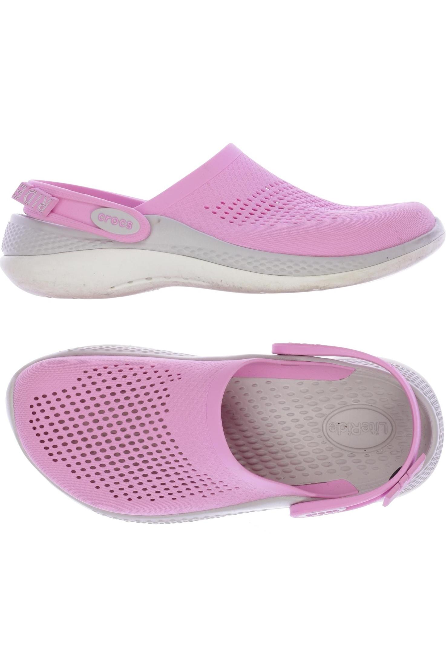 

Crocs Damen Sandale, pink, Gr. 8