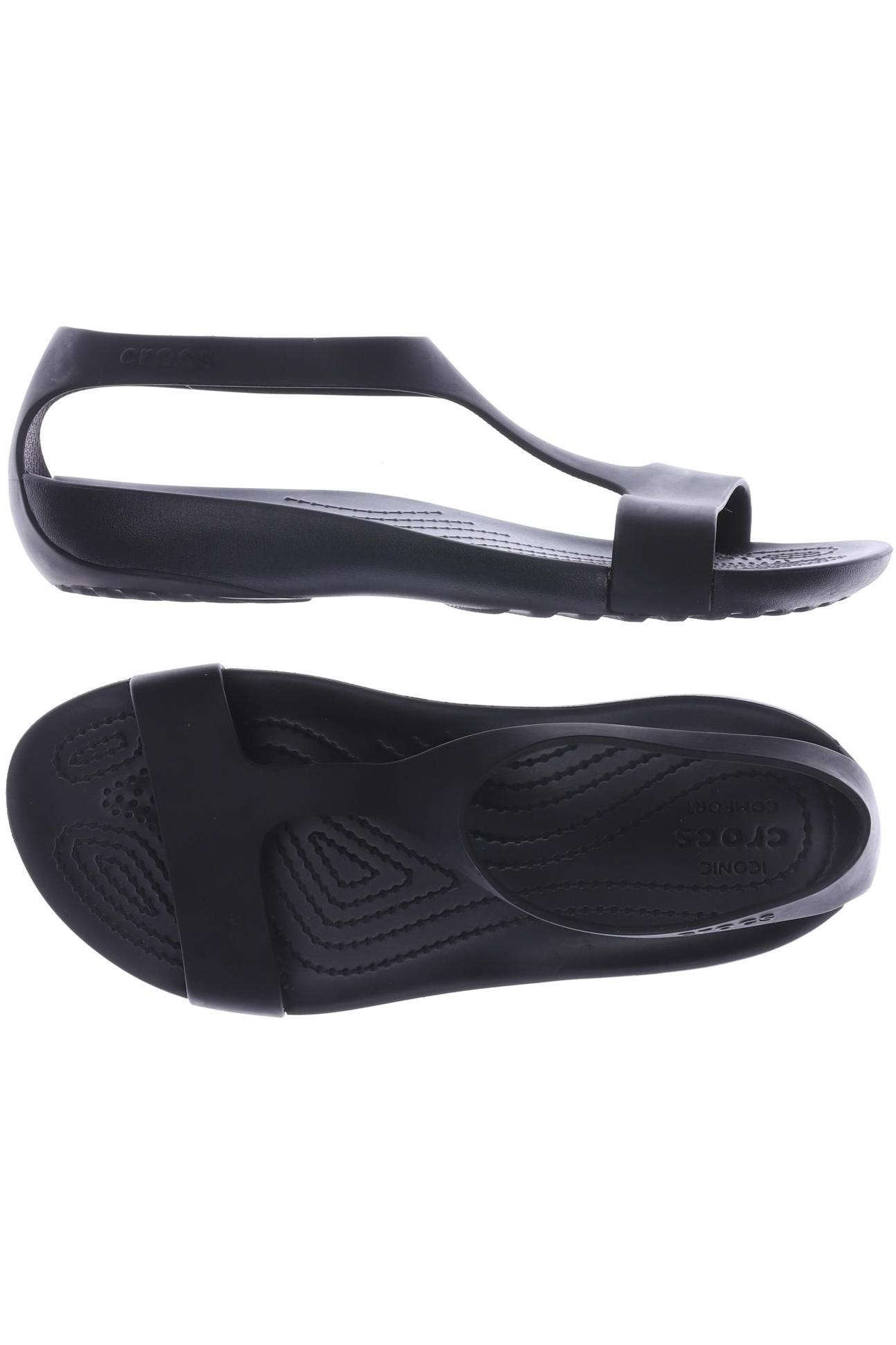 

Crocs Damen Sandale, schwarz