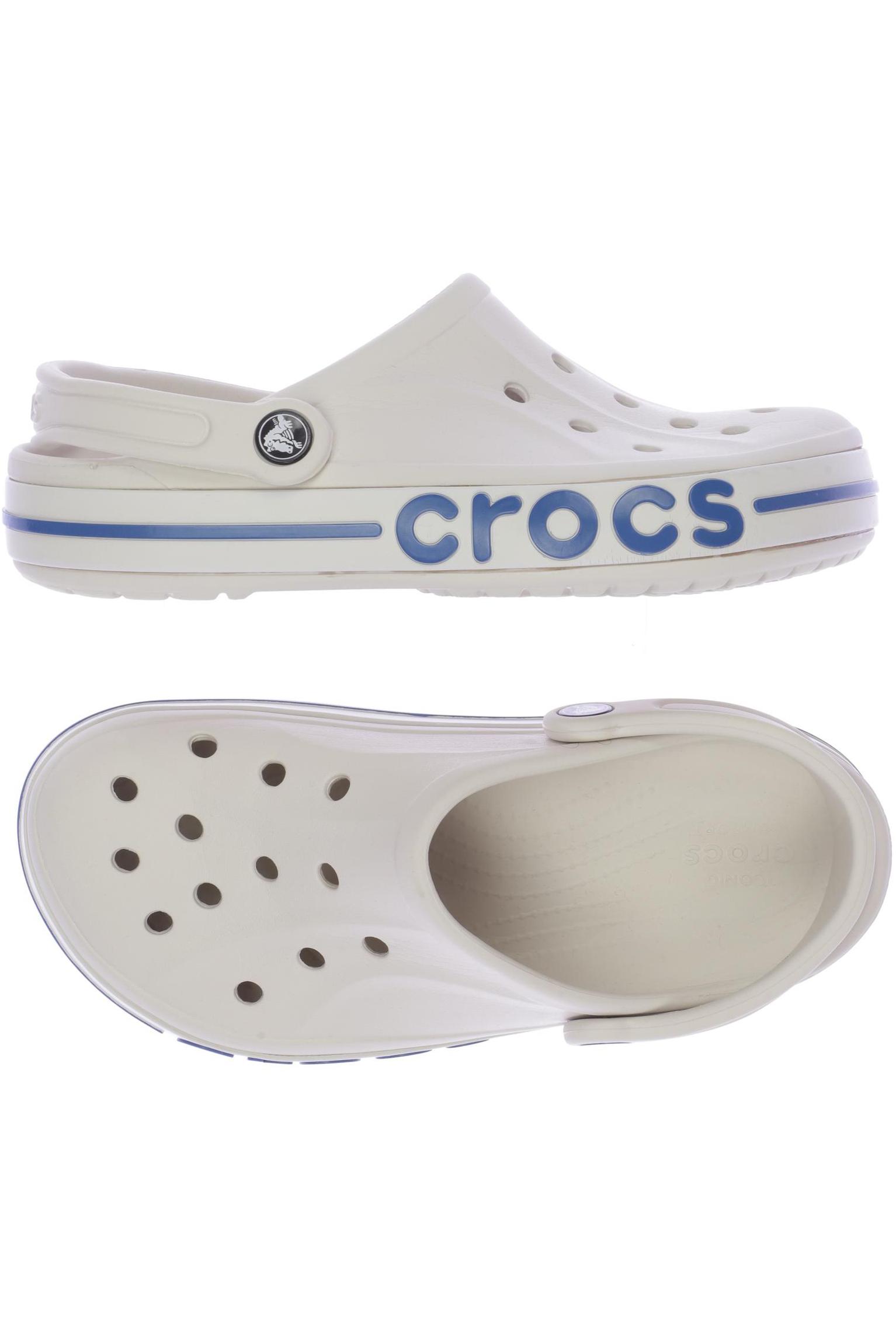 

Crocs Damen Sandale, cremeweiß, Gr. 8