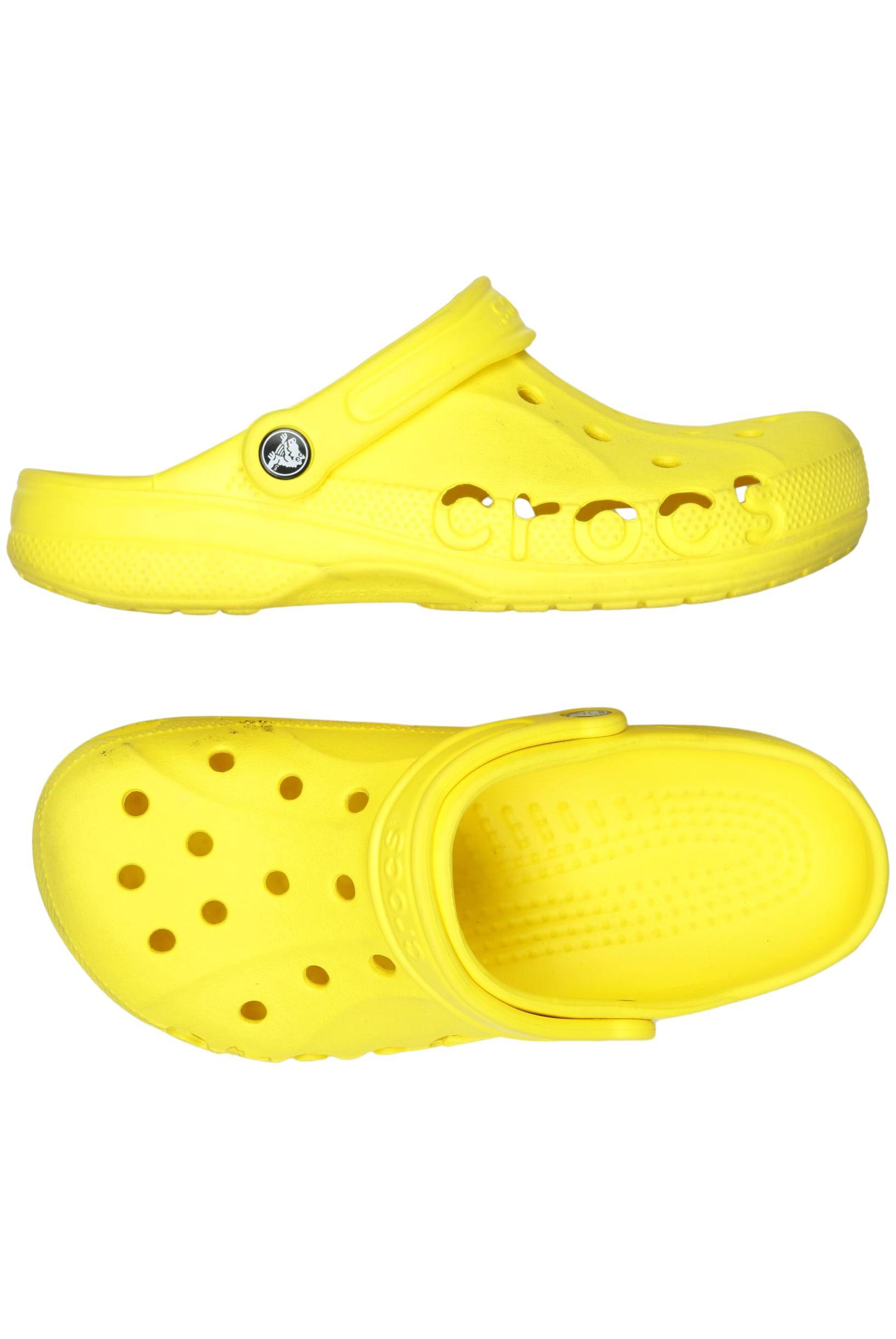 

Crocs Damen Sandale, gelb, Gr. 9