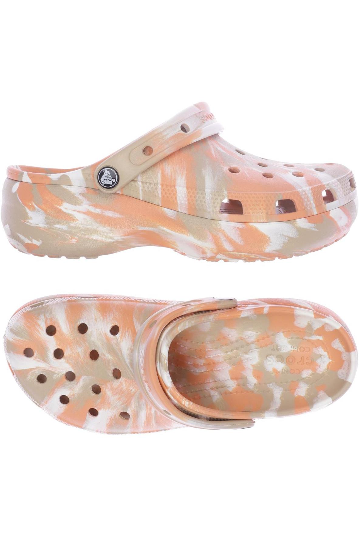 

Crocs Damen Sandale, orange, Gr. 8