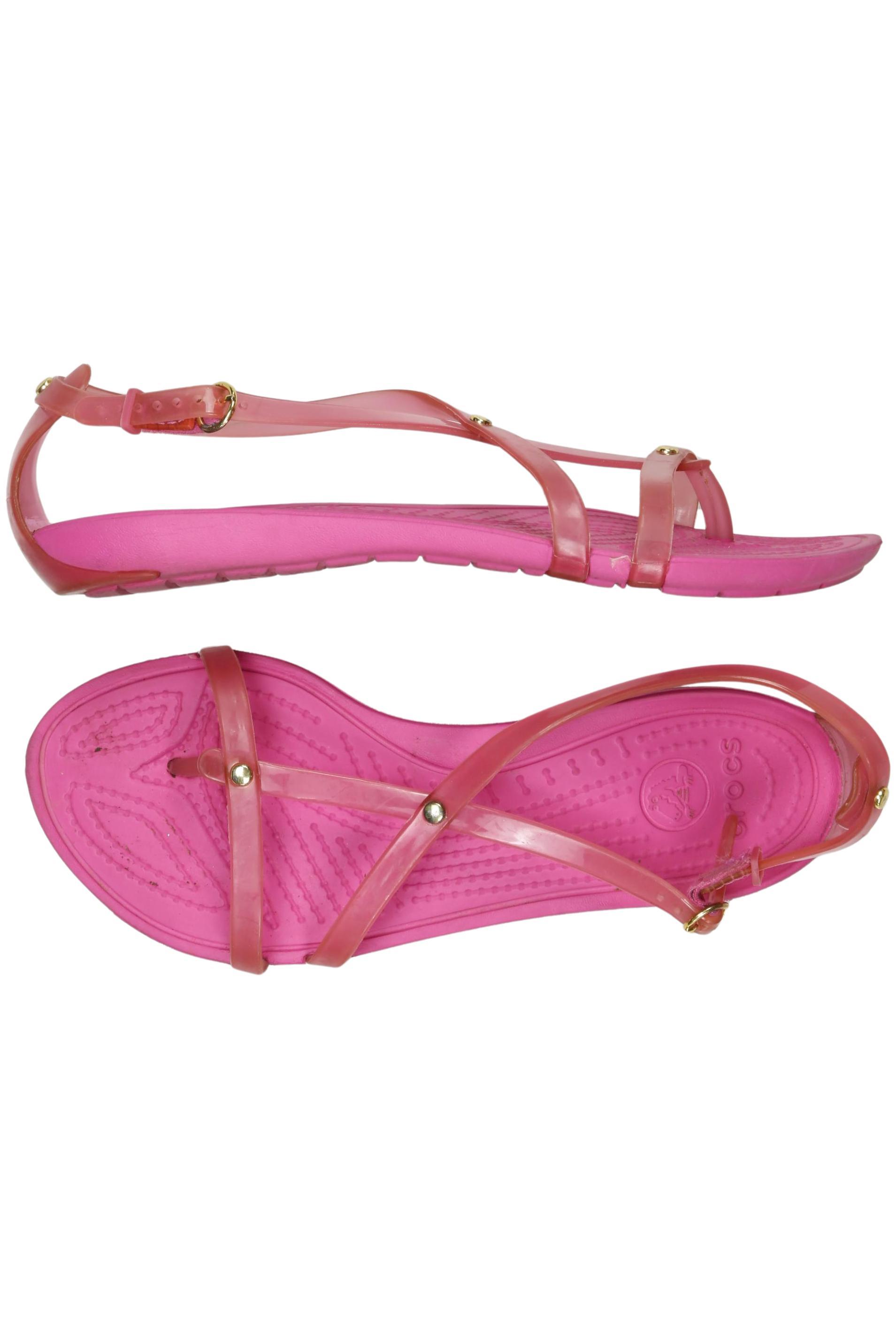 

Crocs Damen Sandale, pink, Gr. 6