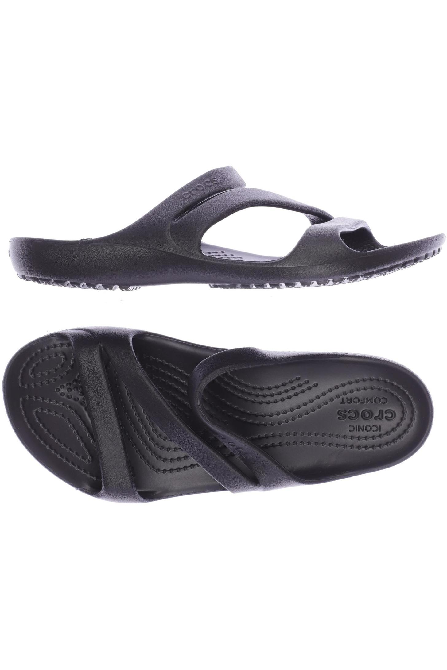 

Crocs Damen Sandale, schwarz